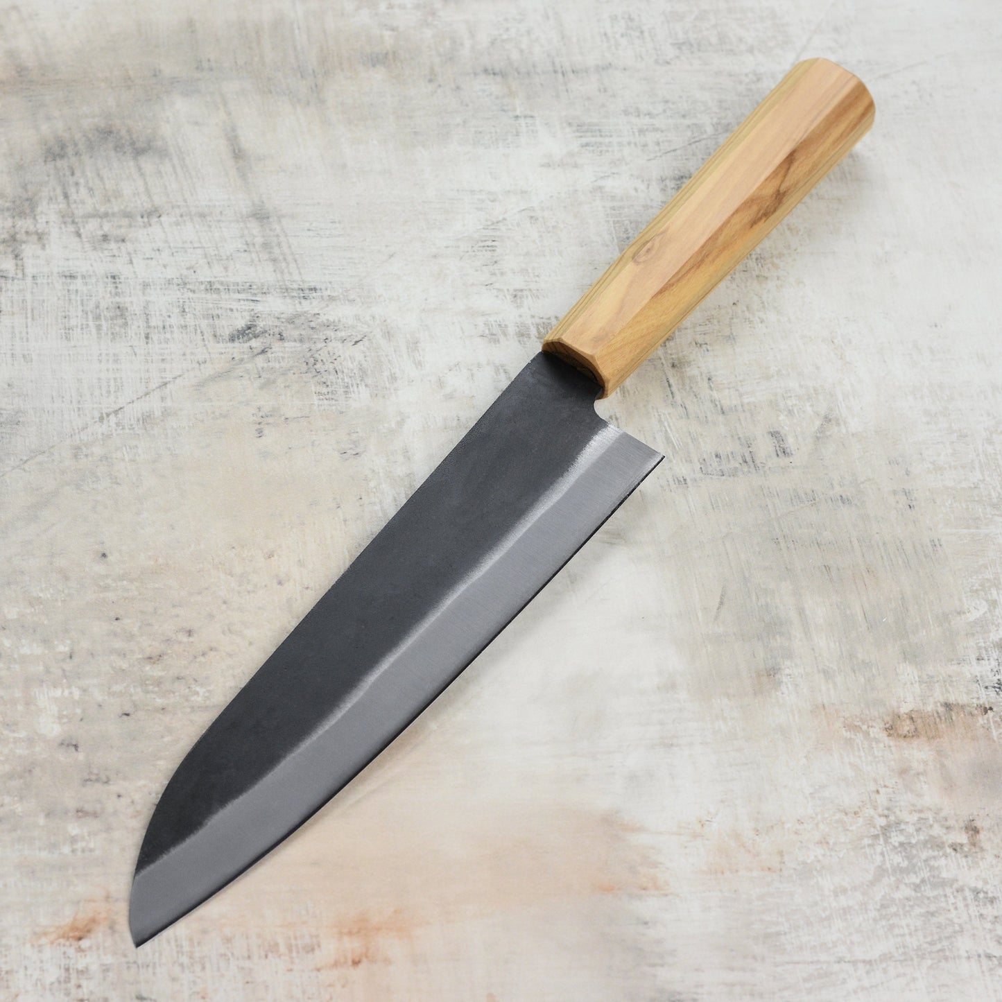 Hatsukokoro Aokitae Aogami #2 Kurouchi 8.5" Gyuto