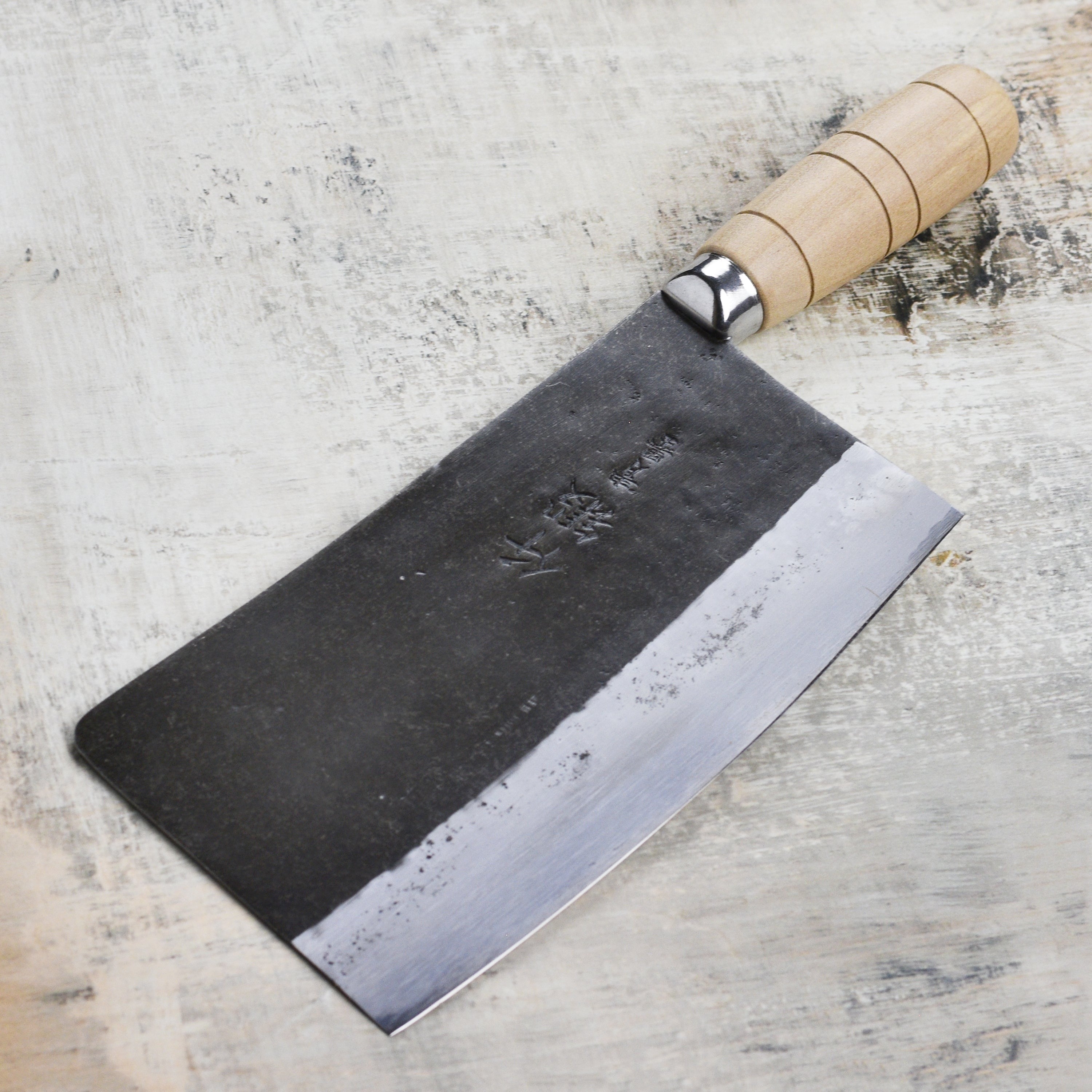 Sentan Forged Aogami #2 Kurouchi 7.5" Meat Cleaver