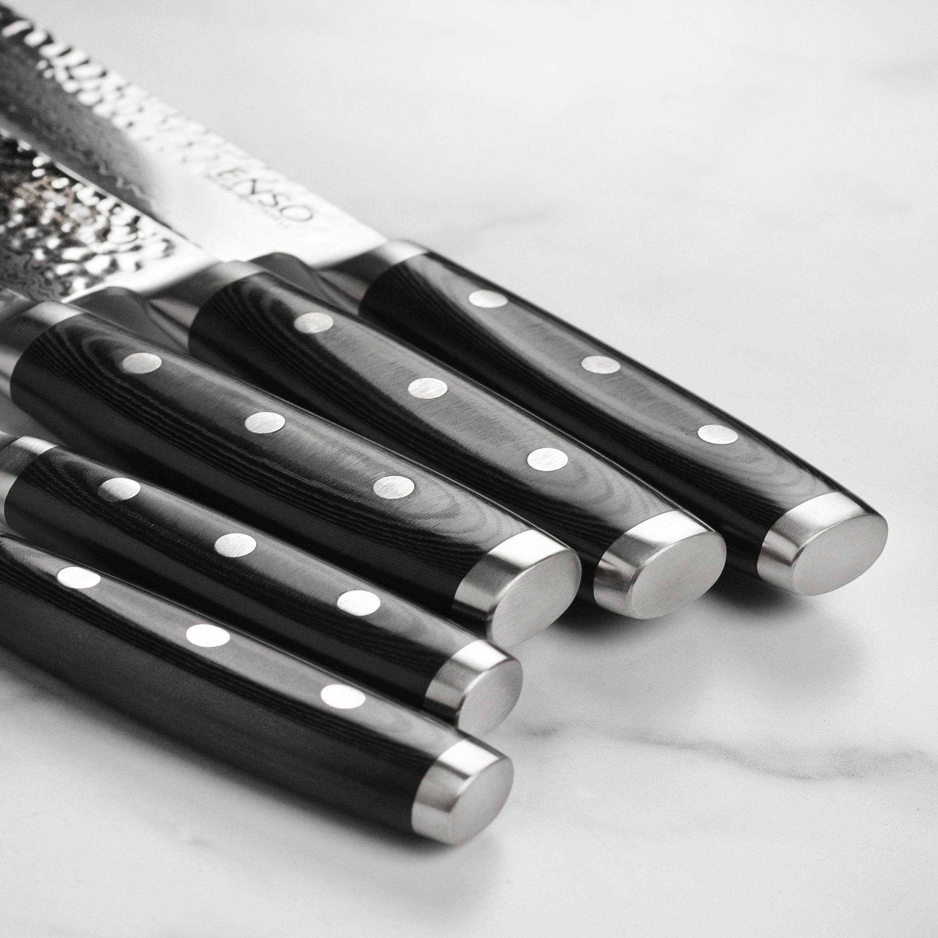 Enso HD 7 Piece Birch Knife Block Set