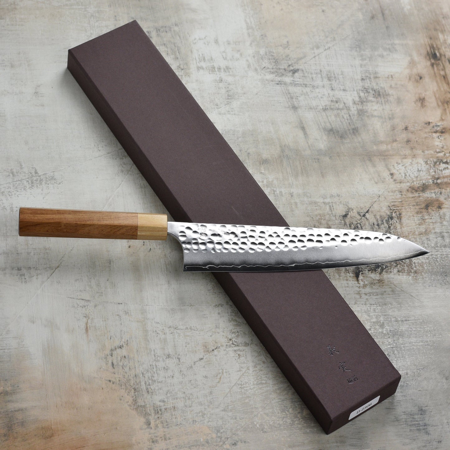 Yoshimi Kato Forged Ginsan Stainless Clad 9.4" Gyuto