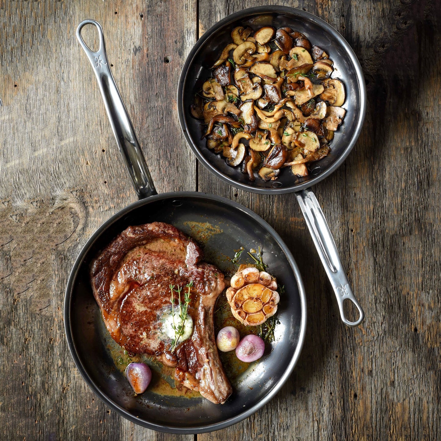 Hestan NanoBond 8.5" Titanium Stainless Steel Skillet