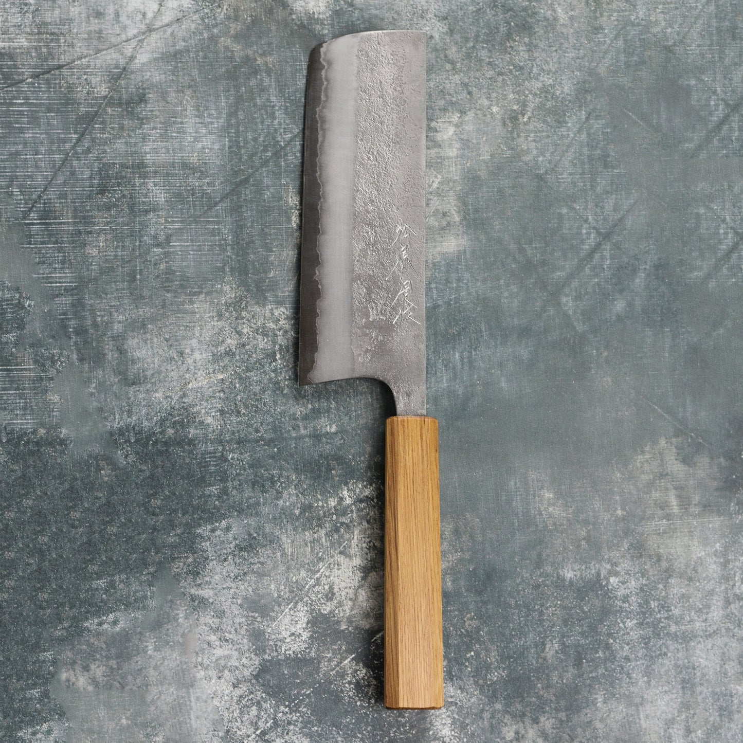 Matsubara Aogami #2 Nashiji Stainless Clad 6.5" Nakiri