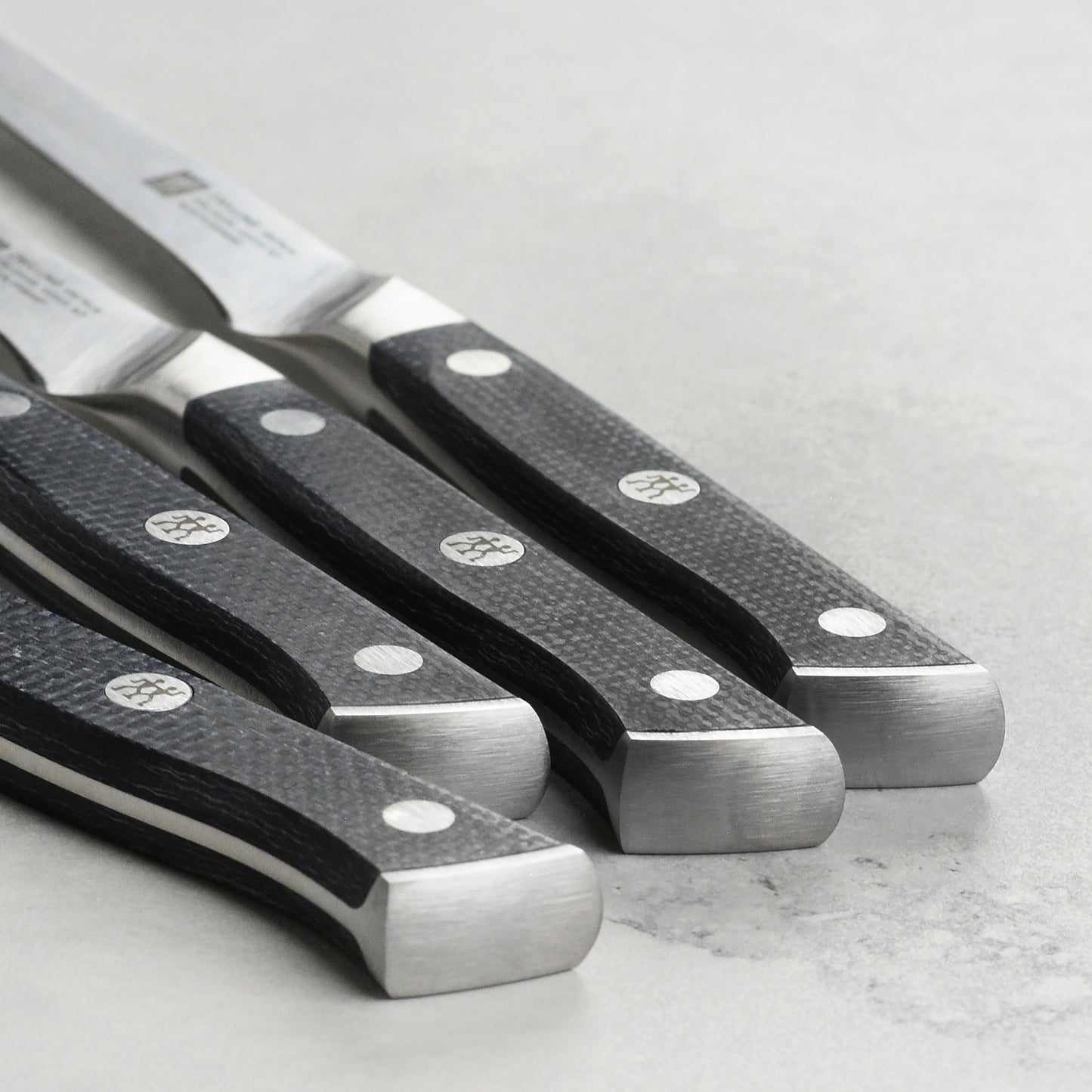 Zwilling Spectrum 4 Piece Steak Knife Set with Wooden Case