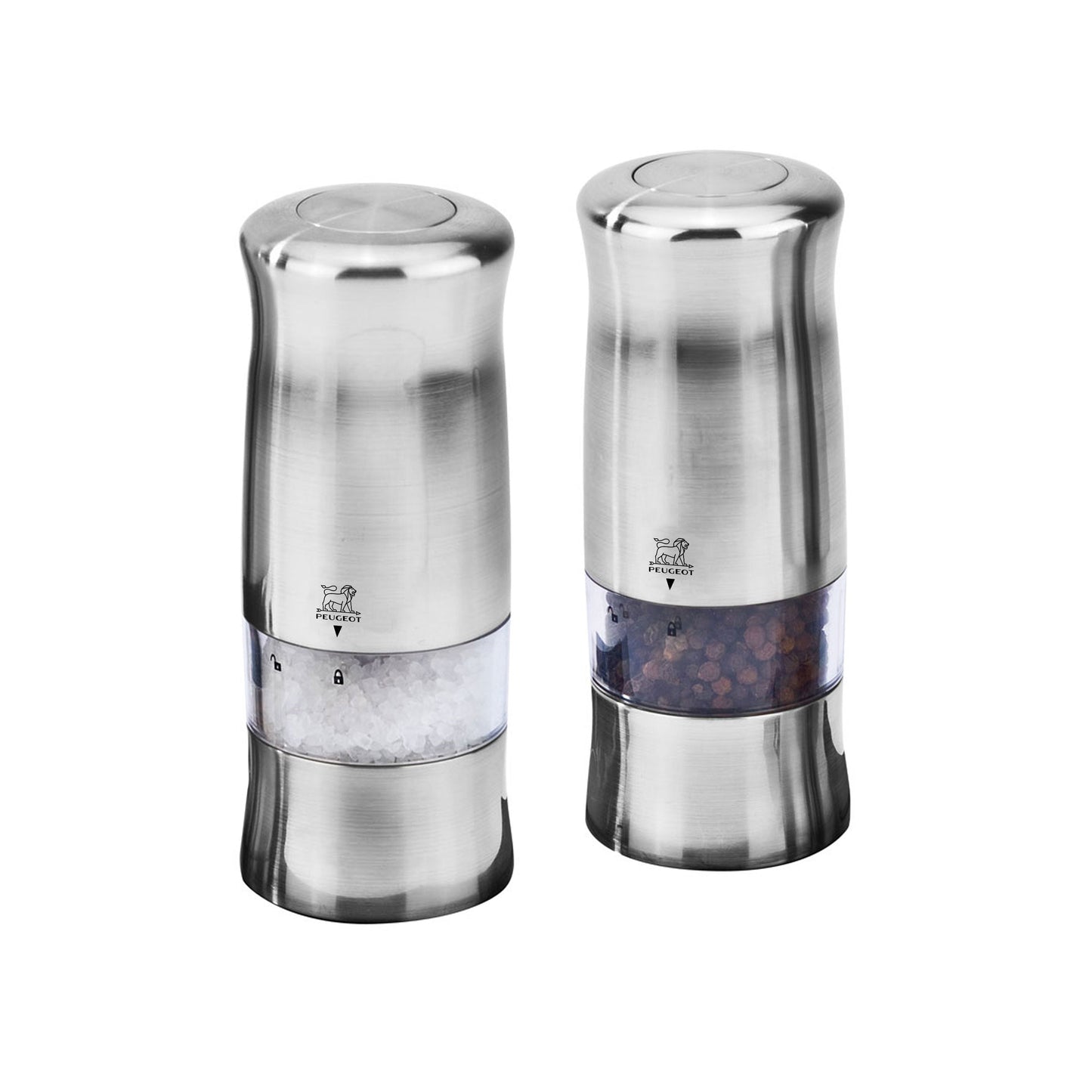 Peugeot Zeli 5.5" Electric Salt & Pepper Mill Set