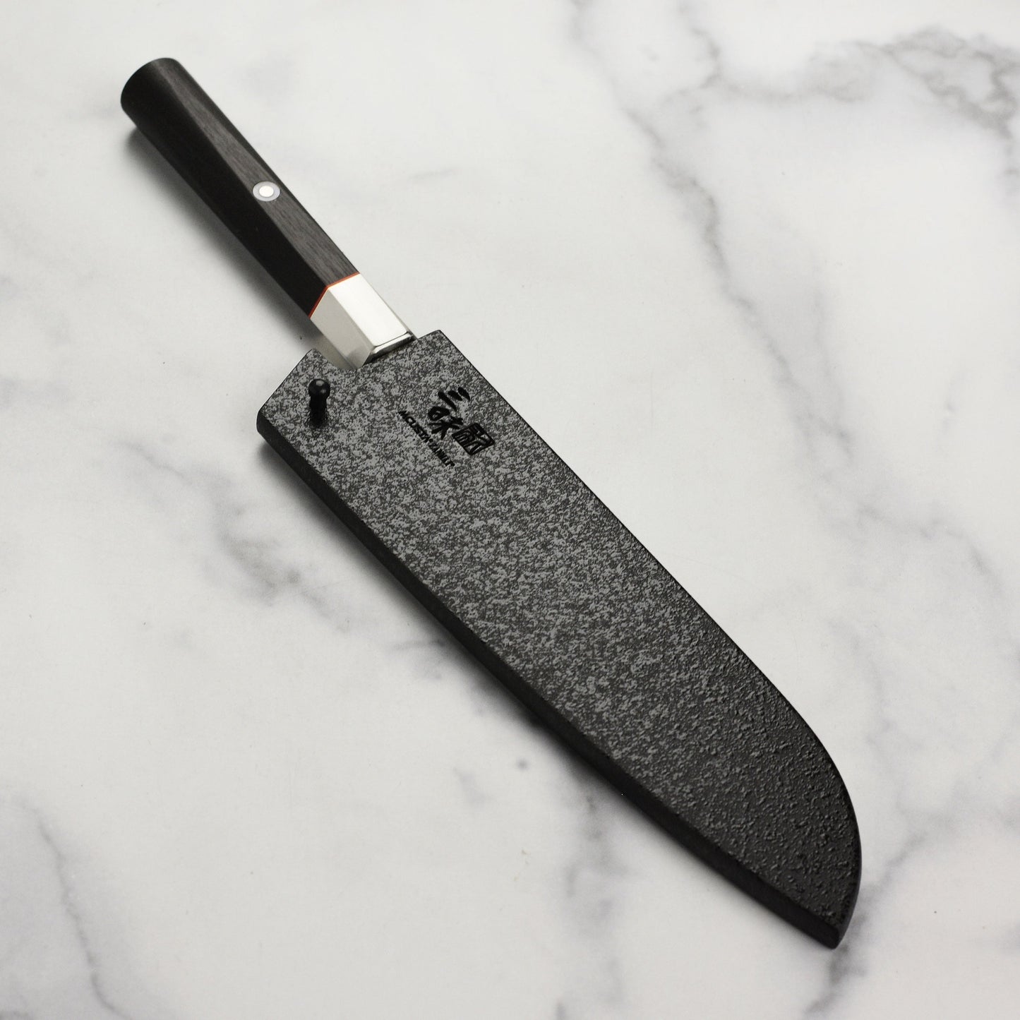 Zanmai Black Lacquer Saya for 7" Santoku