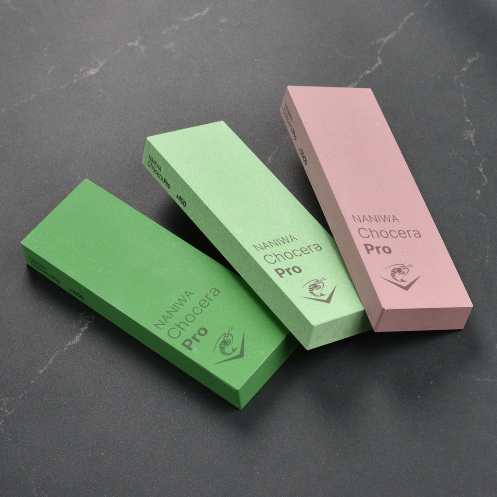 Naniwa Chocera Pro Whetstone Bundle