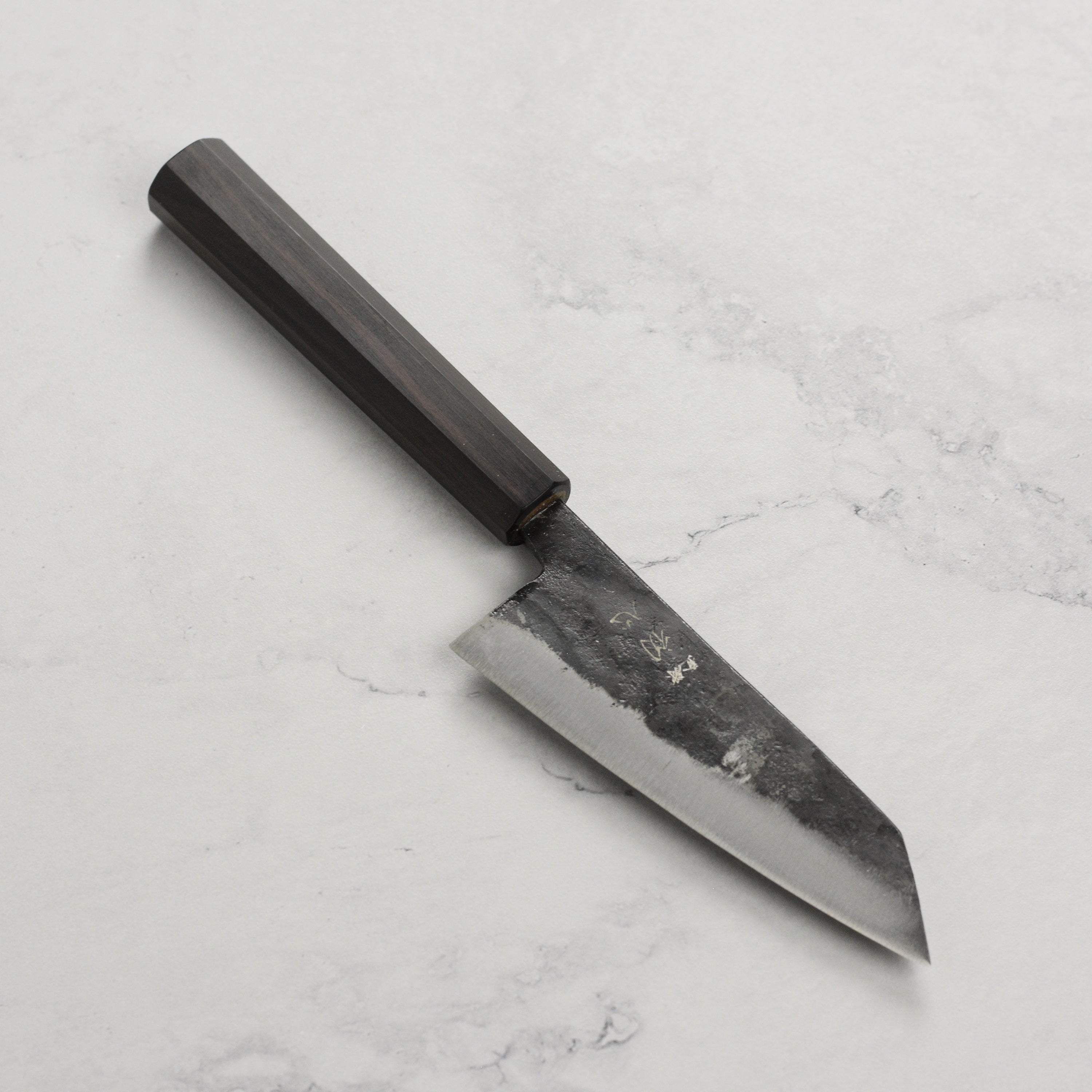 Hatsukokoro Kurogane Aogami #2 Kurouchi 4.7" Ko-Bunka