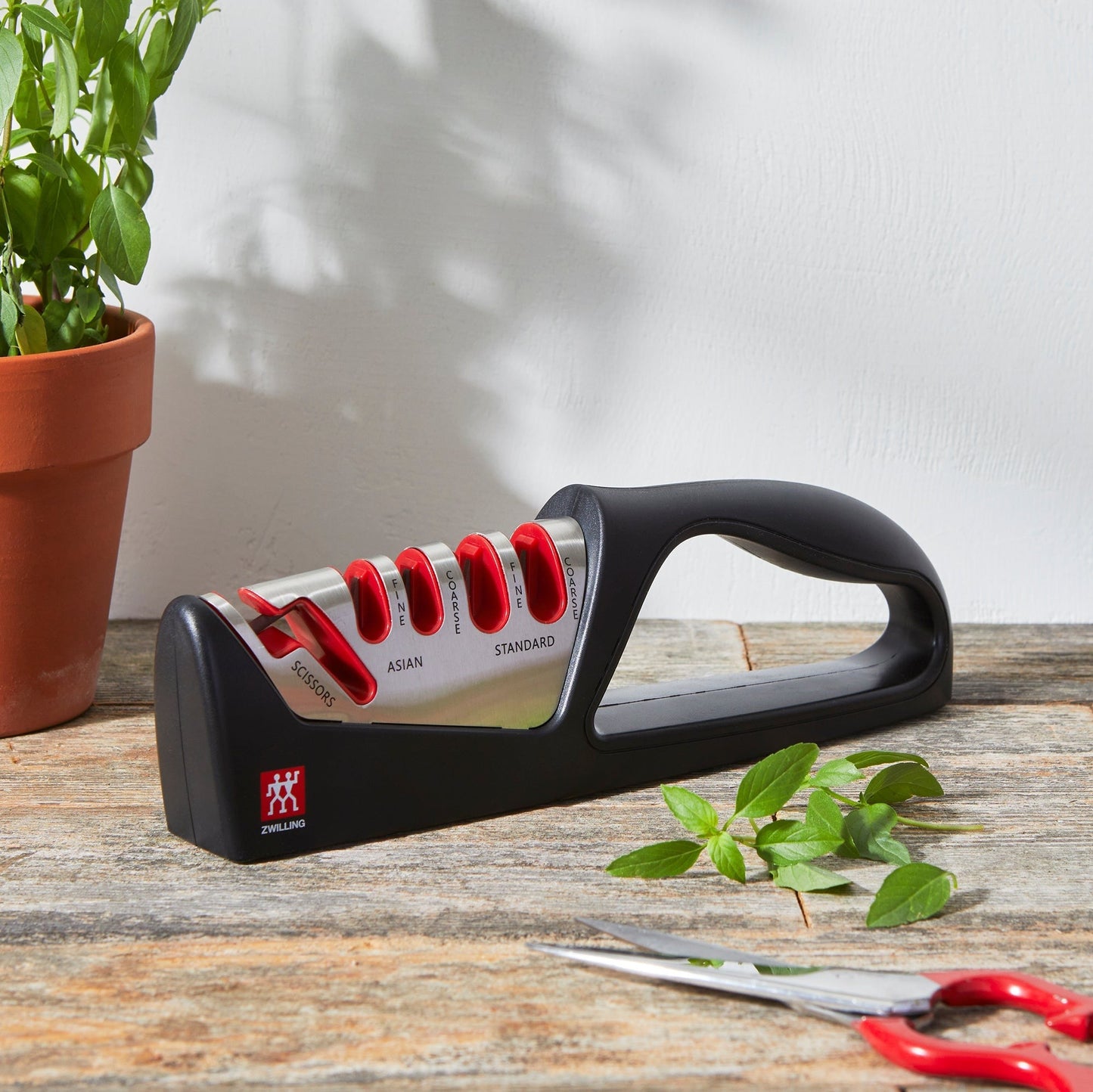 Zwilling 4 Stage Hand-Held Knife & Scissors Sharpener