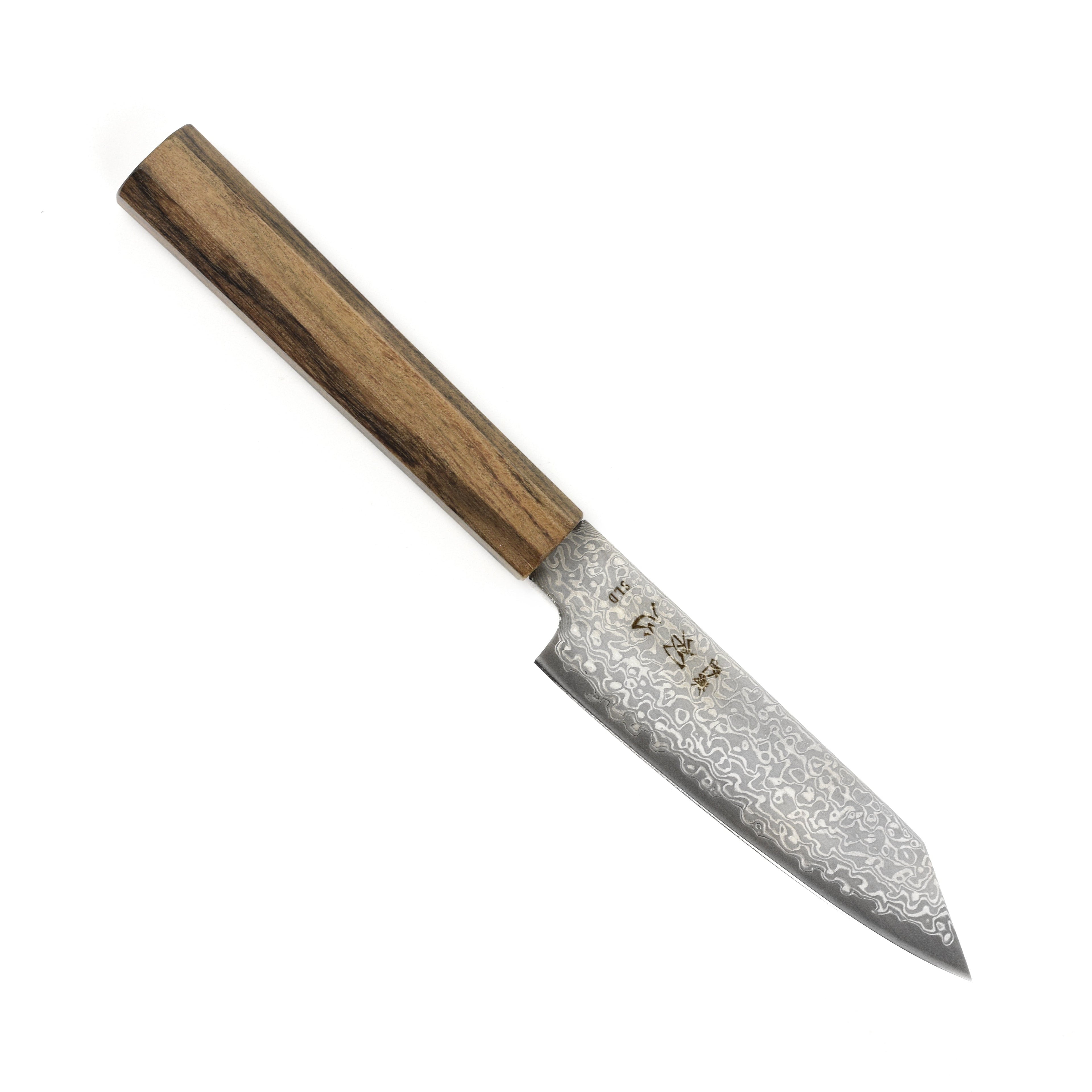 Hatsukokoro Hikari SLD Kurozome Damascus 5" Kiritsuke Petty