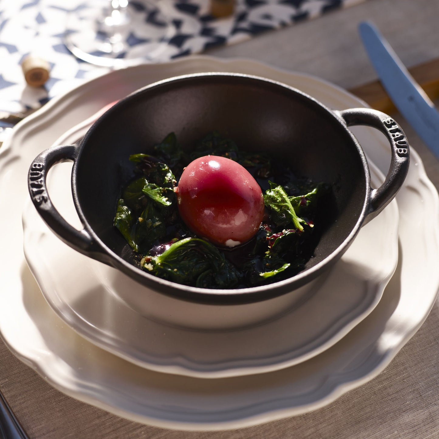 Staub 6.5" Matte Black Baby Wok