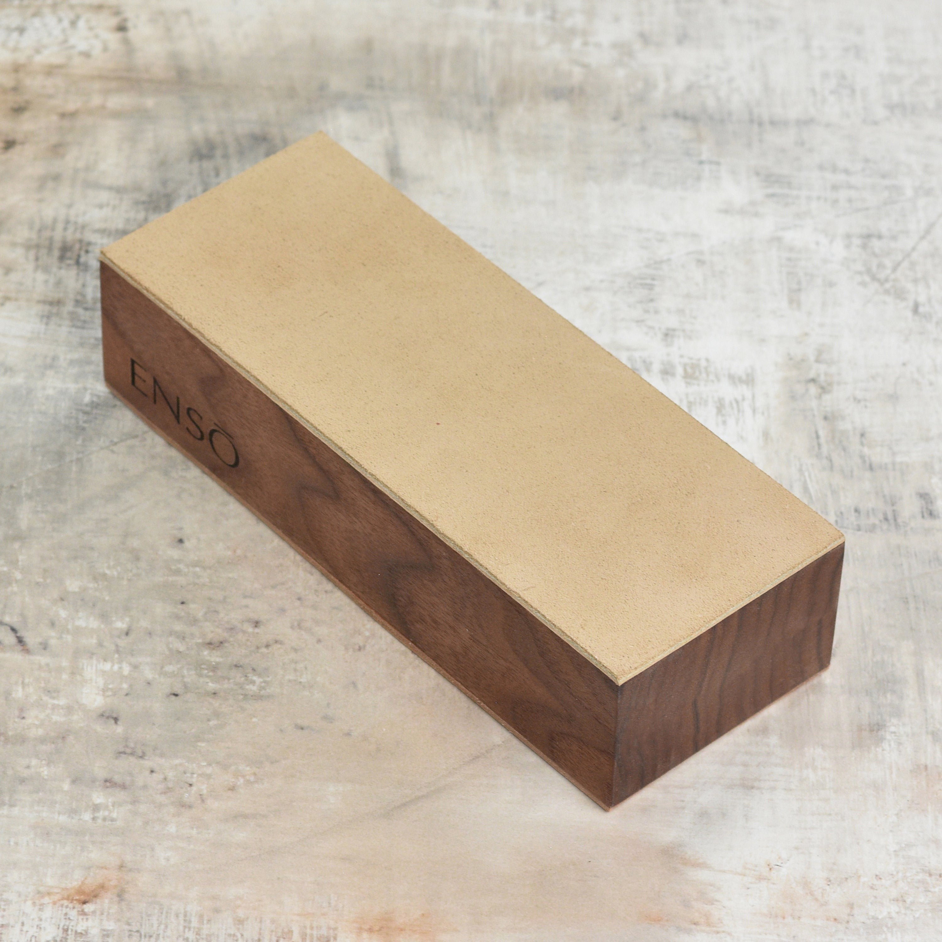 Enso Double-Sided Leather Stropping Block
