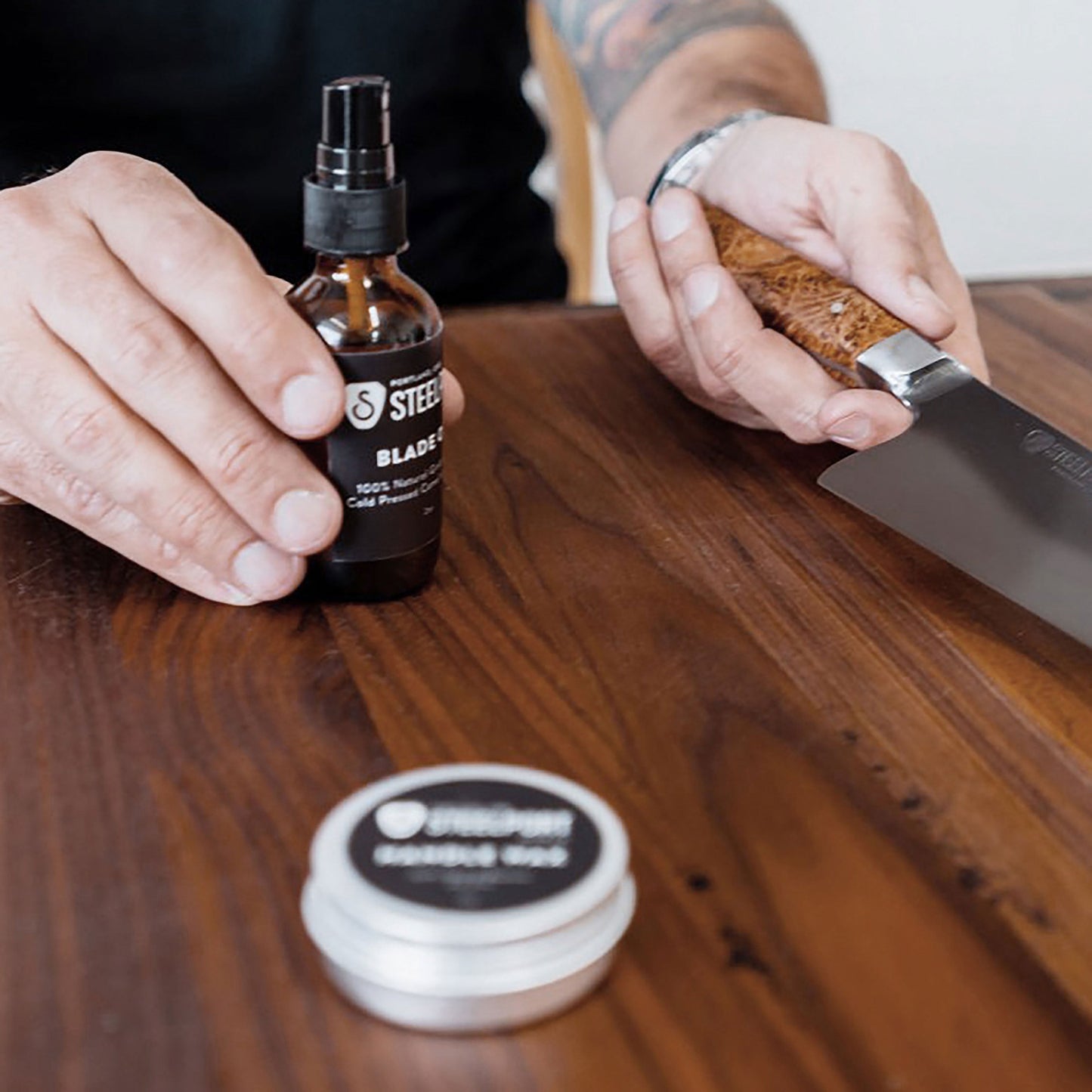 Steelport Carbon Steel Knife Care Kit