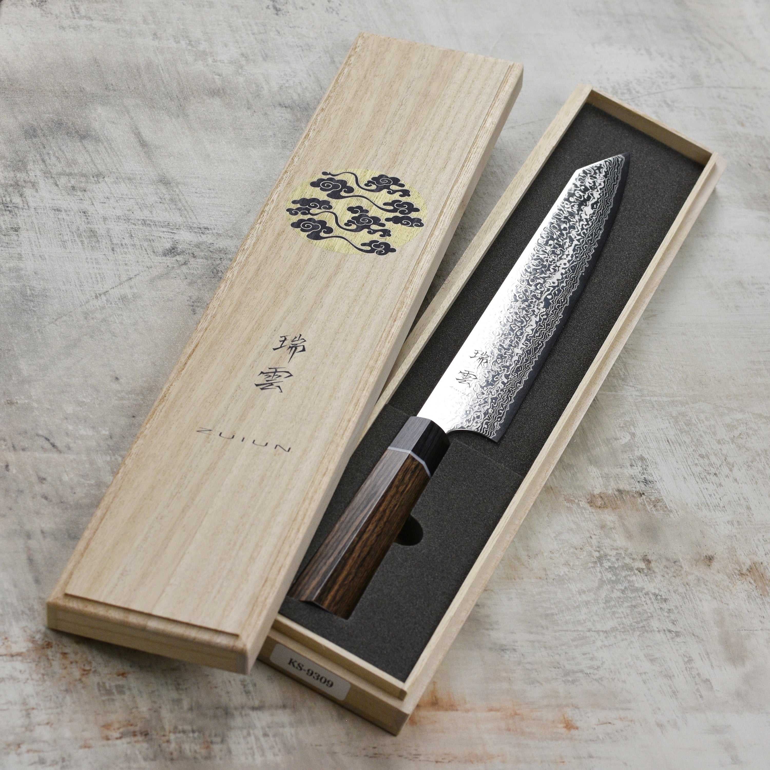 Seki Kanetsugu Zuiun SG2 9.4" Kiritsuke Sujihiki