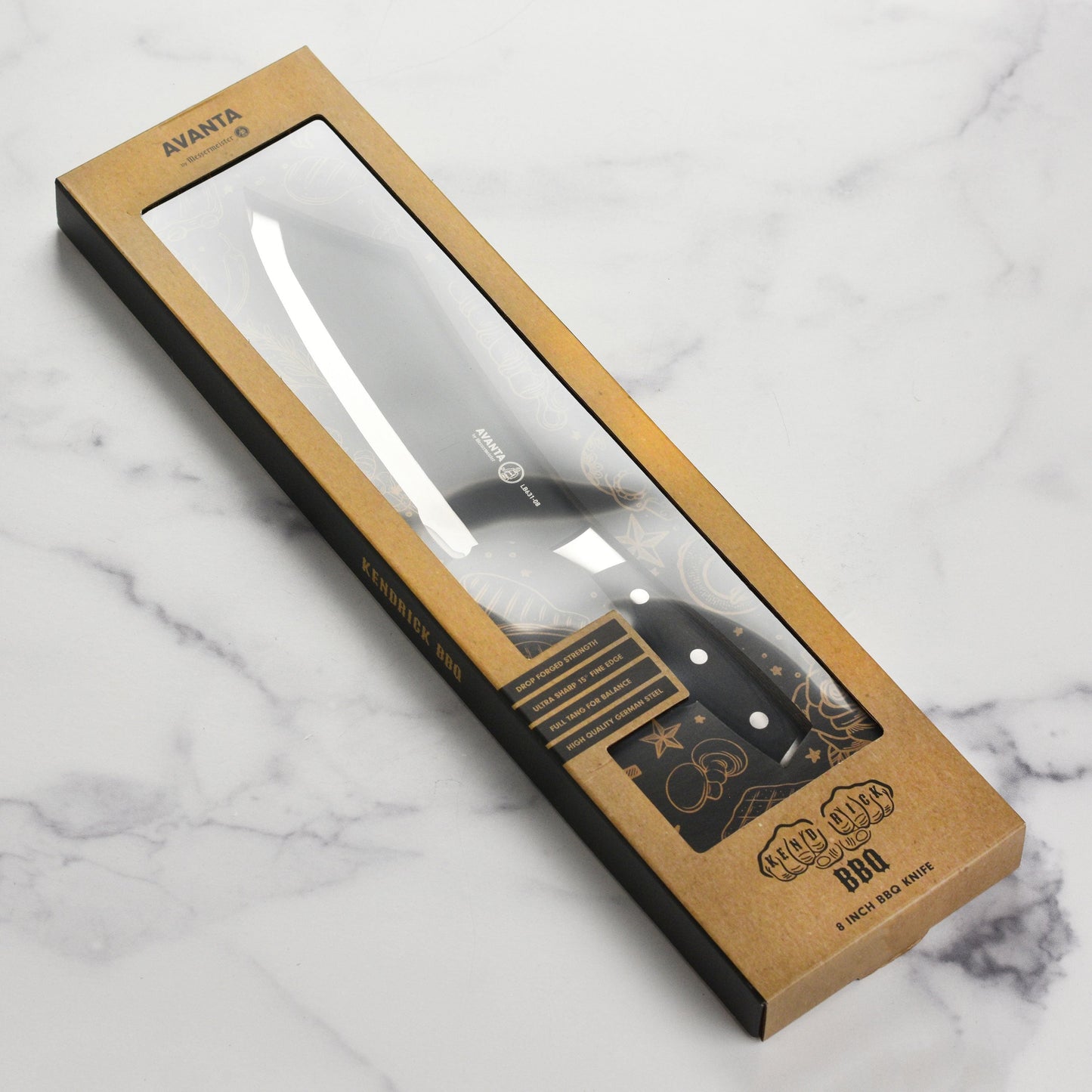 Messermeister Avanta Forged Kendrick 8" BBQ Knife