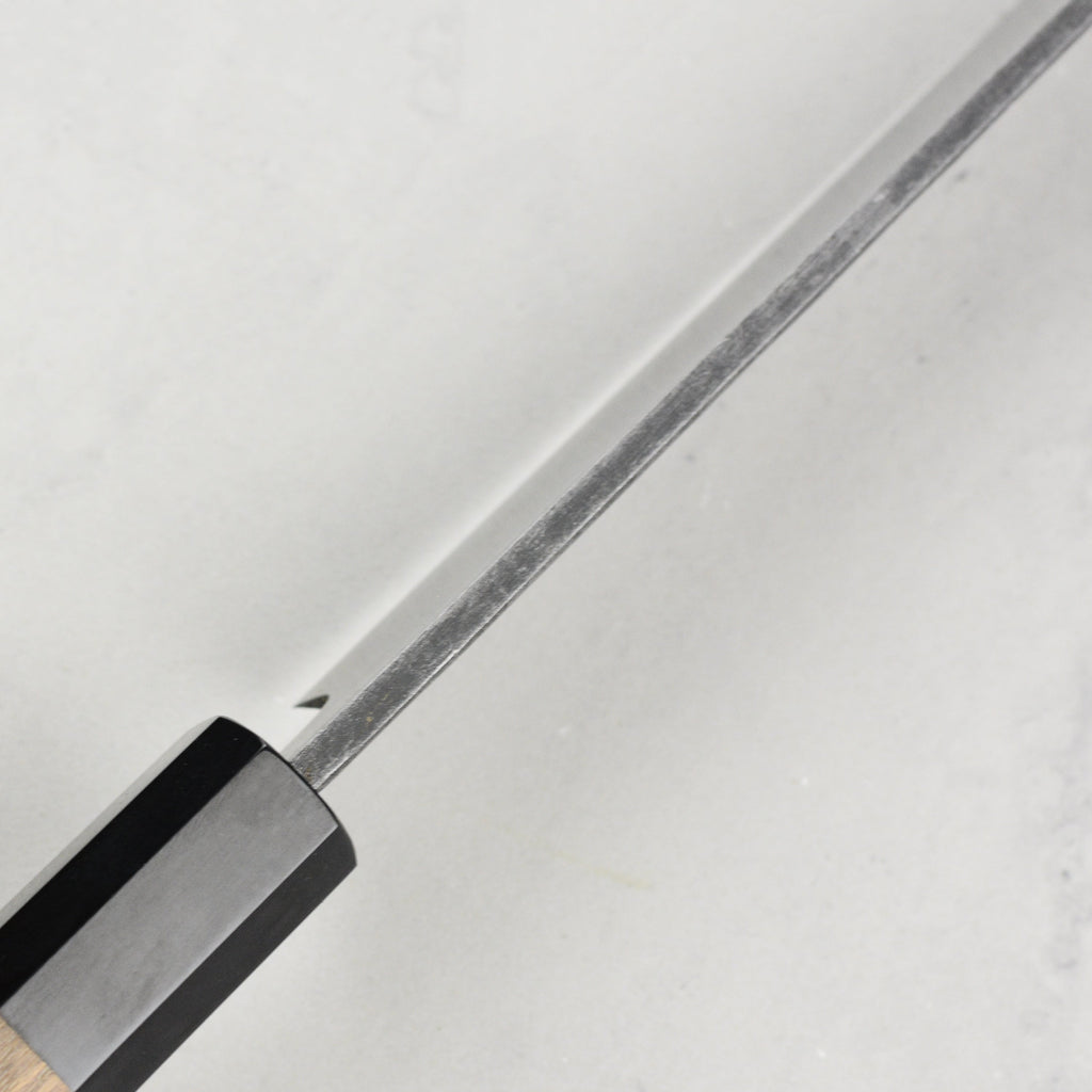 Hatsukokoro Shirasagi Aogami #2 Kurouchi Single-Bevel 9.4" Yanagiba