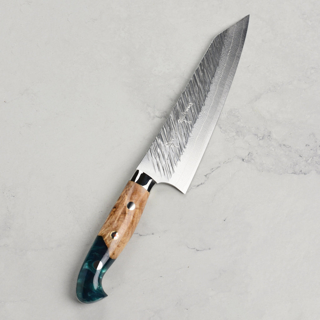 Kurosaki Fujin Forged SG2 Damascus 7" Gyuto with Saya