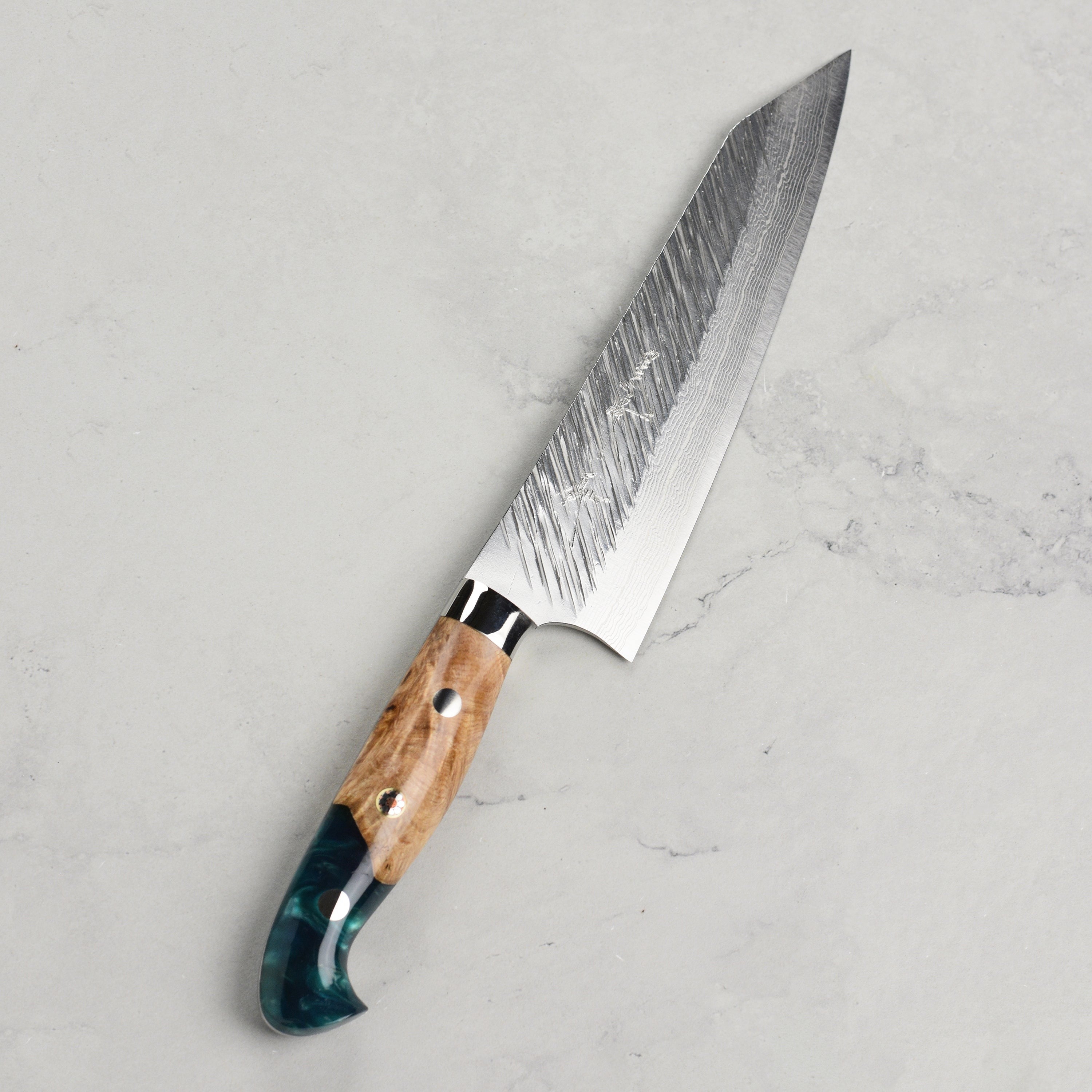 Kurosaki Fujin Forged SG2 Damascus 7" Gyuto with Saya