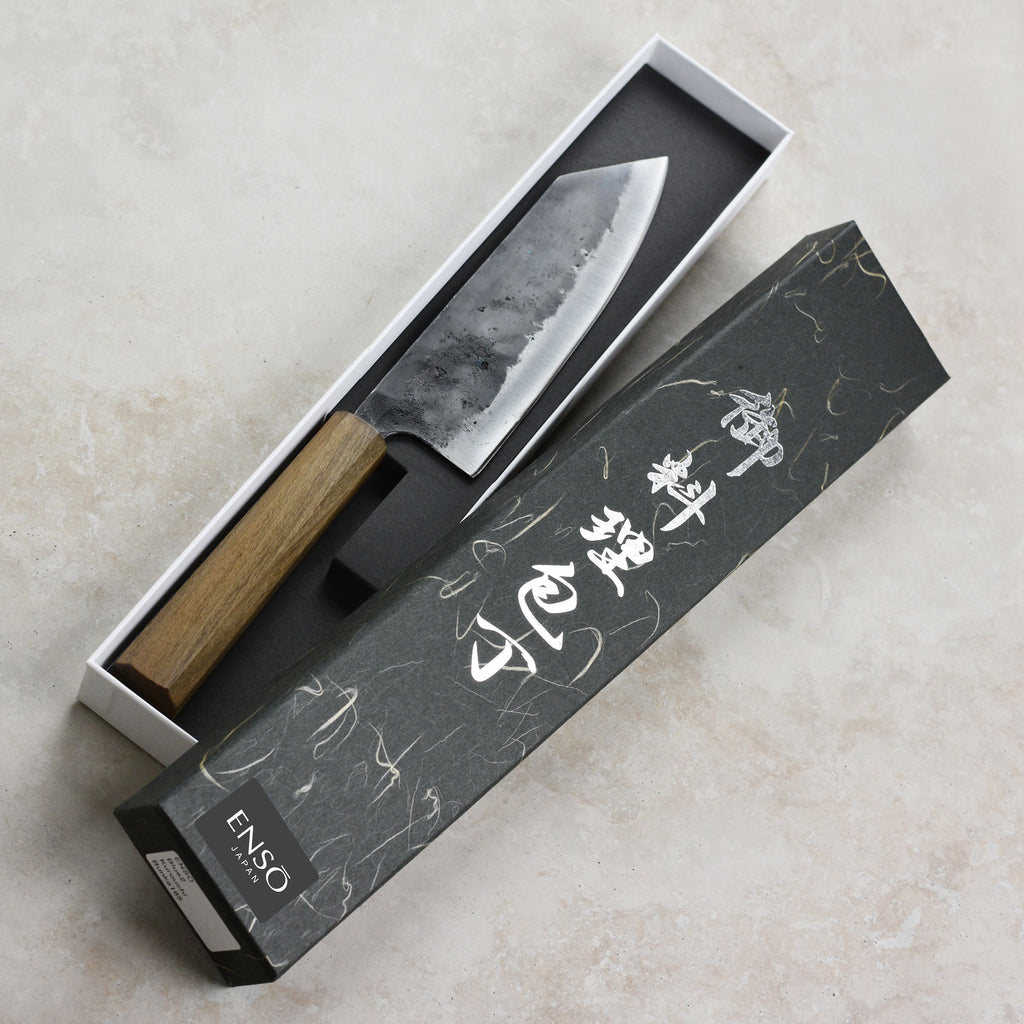 Enso Blue Carbon 6.5" Bunka Knife
