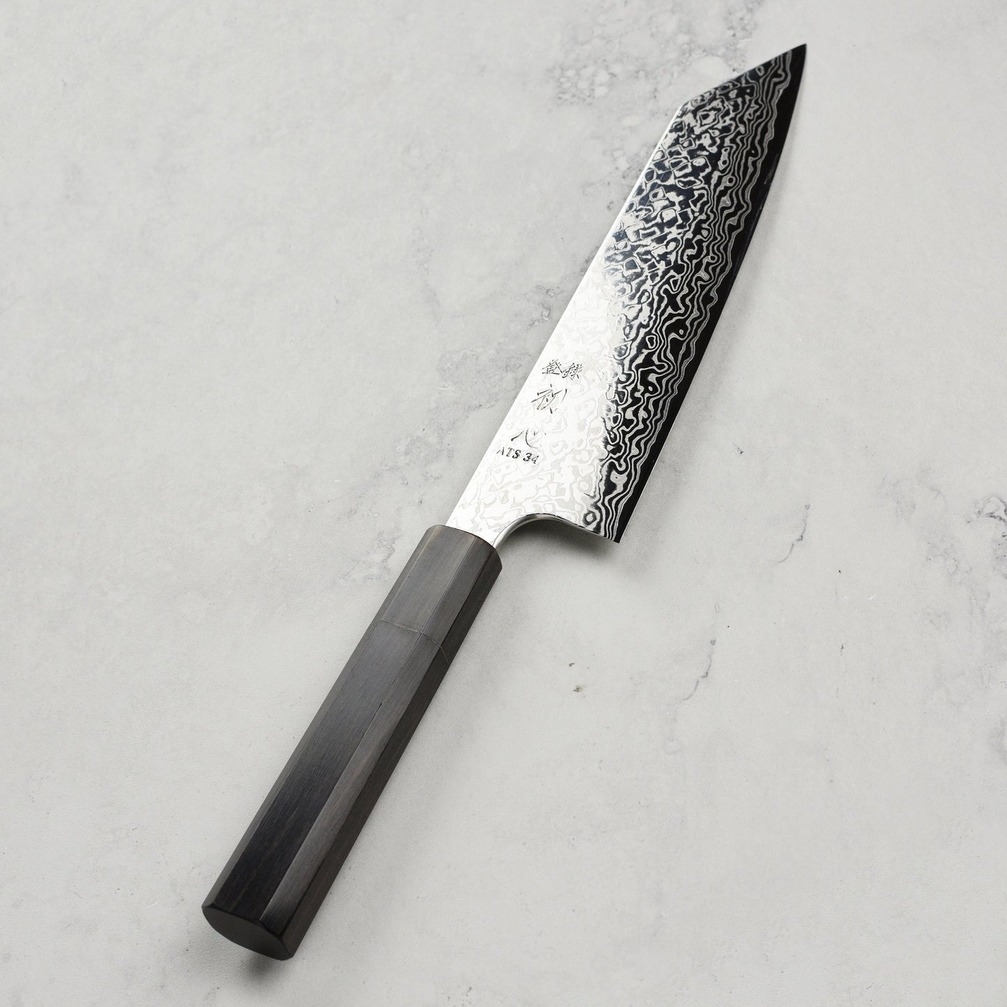 Hatsukokoro x Yauji Ginga34 Damascus 6.7" Bunka