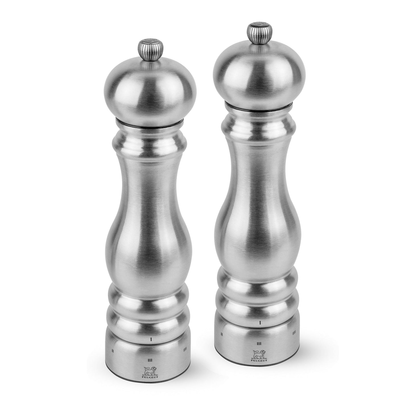 Peugeot Paris Stainless Steel 8.75" u'Select Salt & Pepper Mill Set