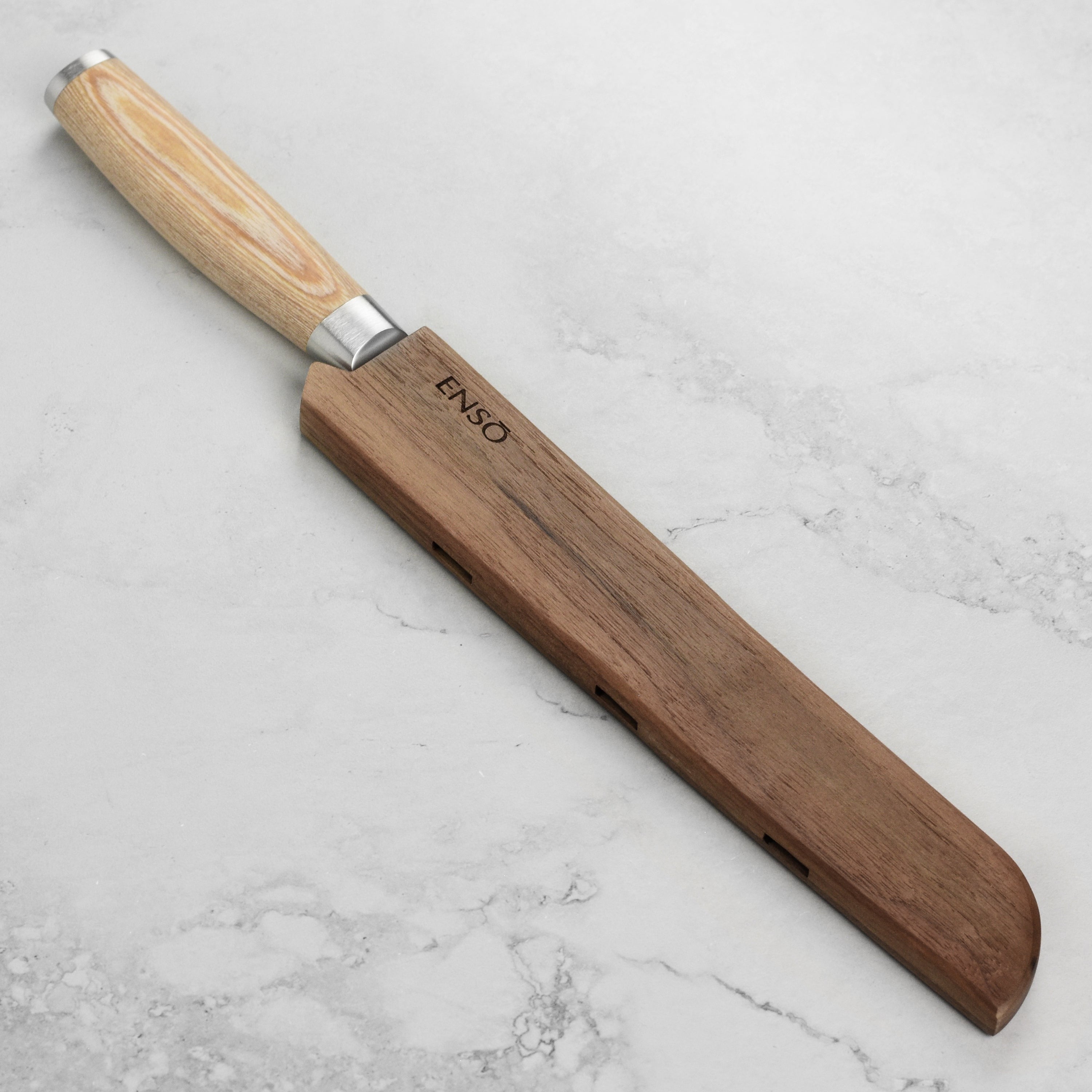 Enso Hizashi 9" Bread Knife with Sheath