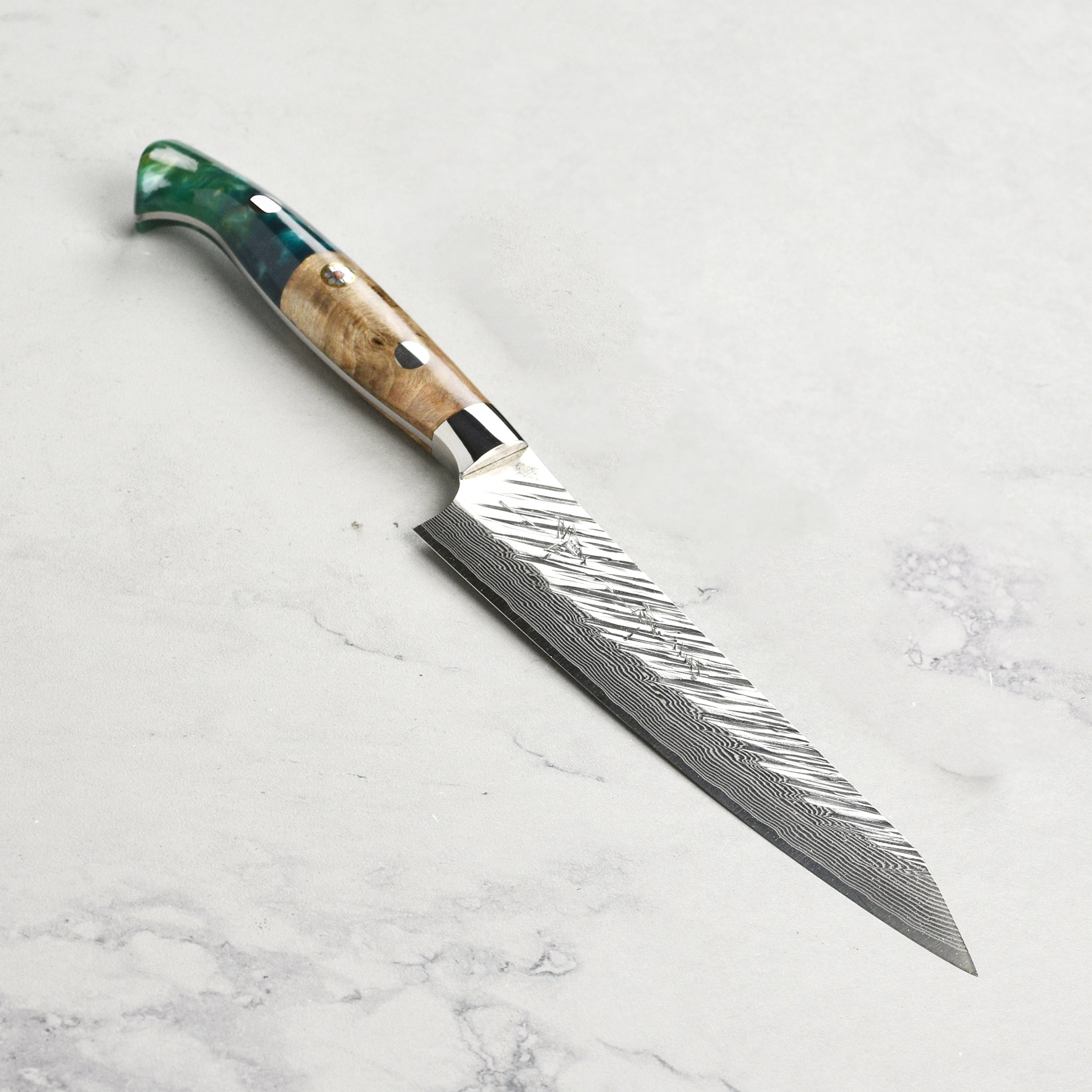 Kurosaki Fujin Forged SG2 Damascus 5.9" Petty with Saya