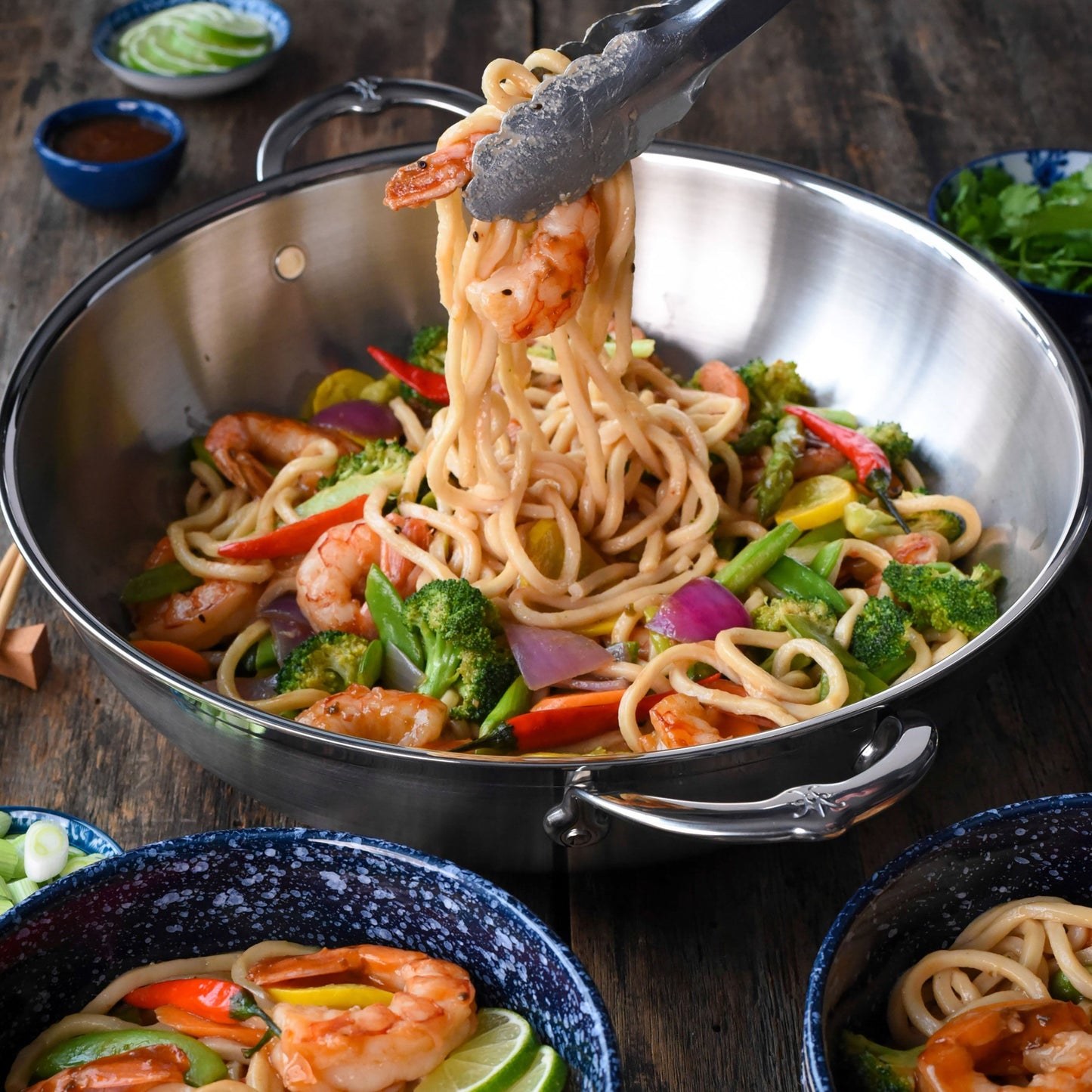 Hestan ProBond 14" Stainless Steel Wok