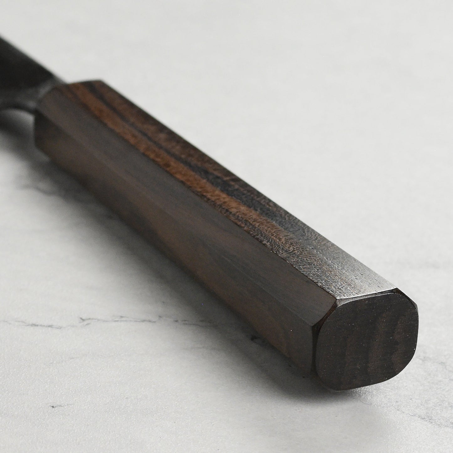 Hatsukokoro Kurogane Aogami #2 Kurouchi 6.5" Nakiri