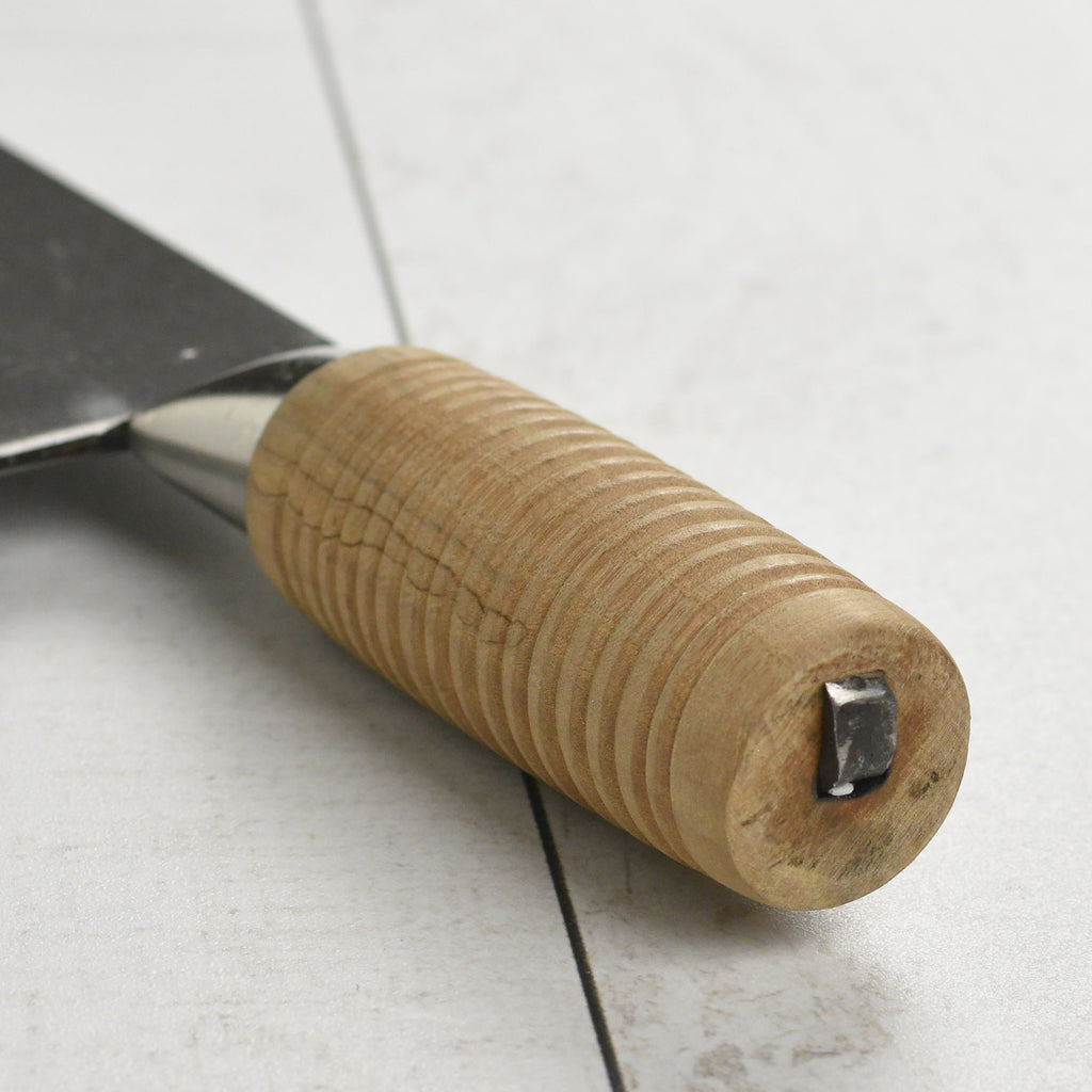CCK BBQ Chopper 9.4" Carbon Steel Meat Cleaver, Polished