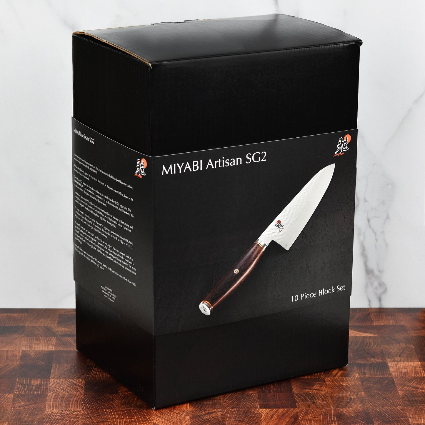 Miyabi Artisan SG2 10 Piece Magnetic Knife Stand Set