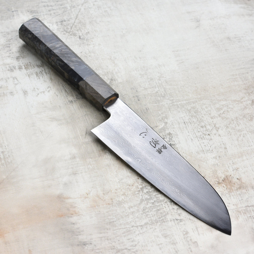 Nakagawa Aogami #1 Damascus 7" Santoku