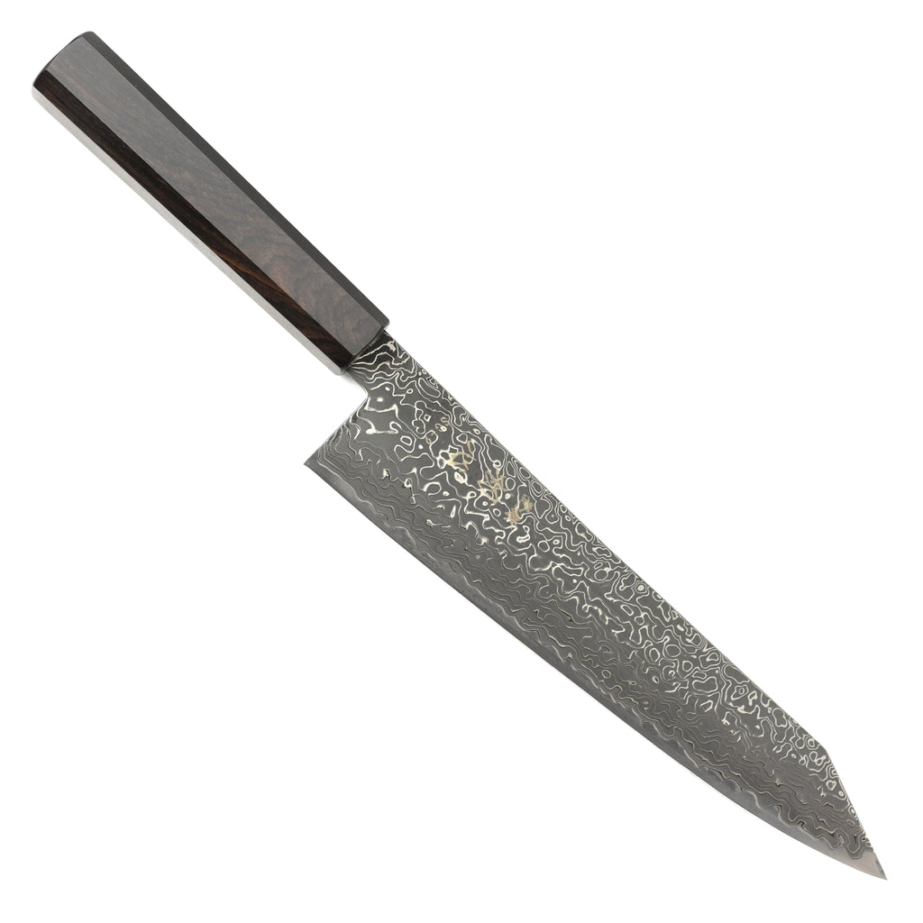 Hatsukokoro Ryuhyo SG2 Kurozome Damascus 8.25" Kiritsuke Gyuto