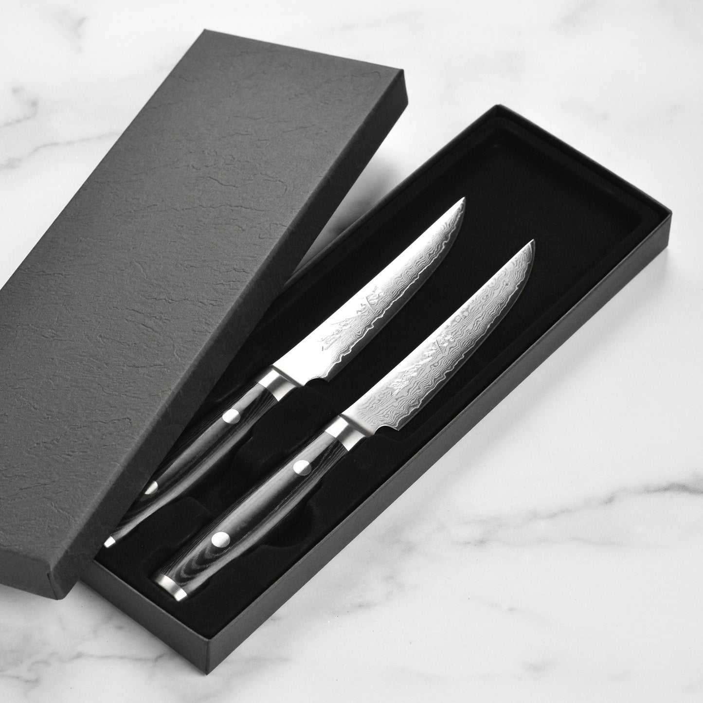 Yaxell Ran Plus 2 Piece Steak Knife Set