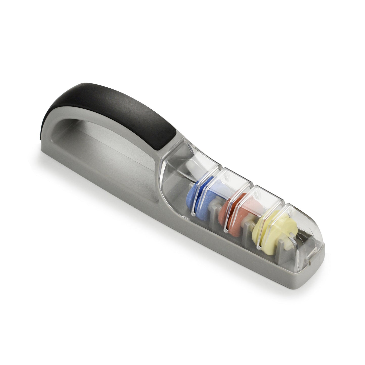 Global 3 Stage Grey MinoSharp III Ceramic Water Stone Sharpener