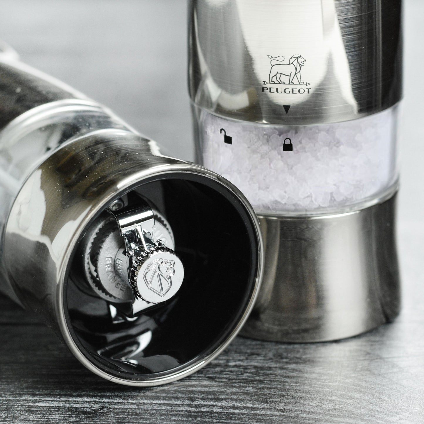 Peugeot Zeli 5.5" Electric Salt & Pepper Mill Set