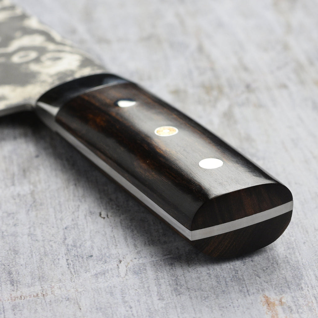Saji SG2 Black Damascus 8.6" Chuka Bocho