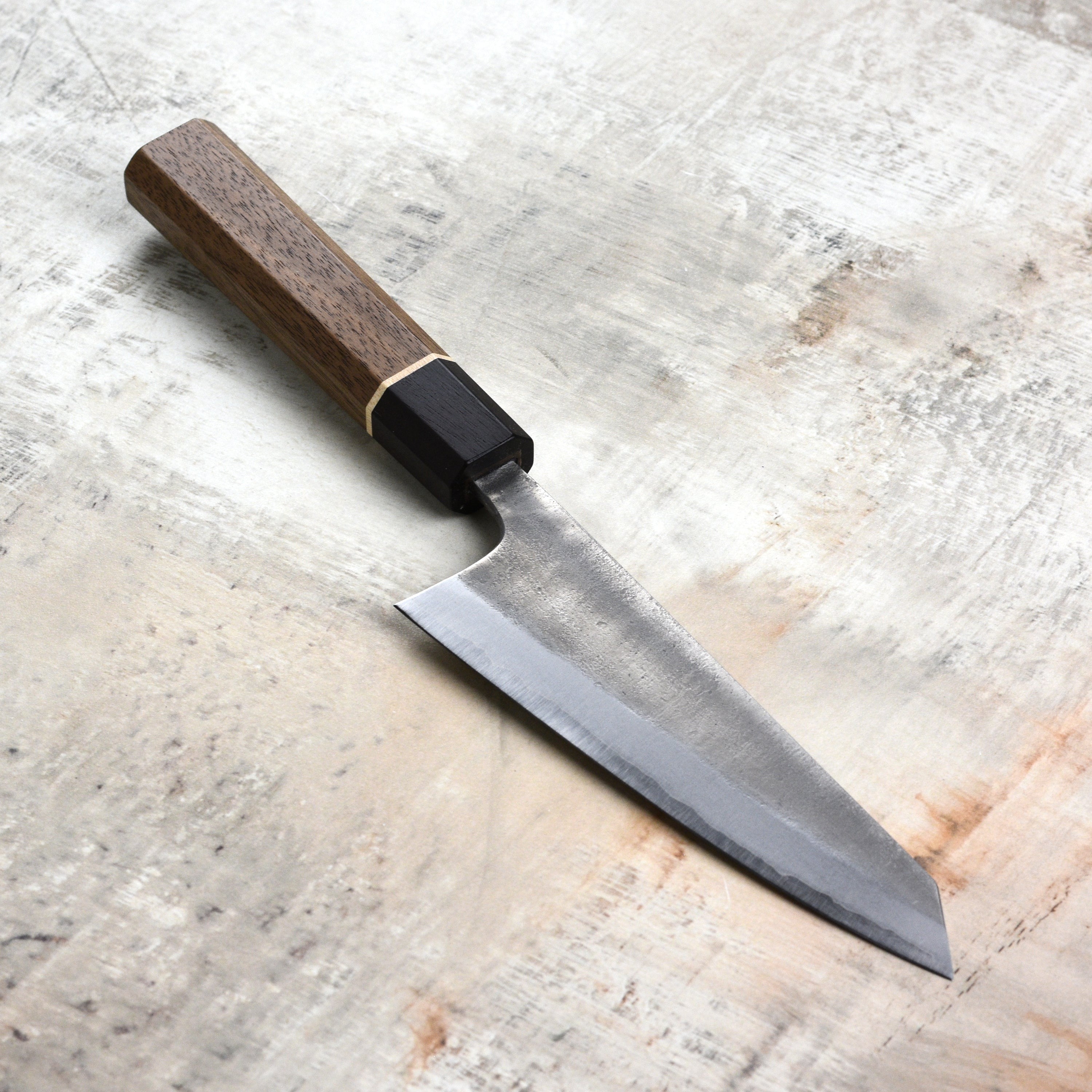 Matsubara Aogami #2 Nashiji Stainless Clad 5.9" Honesuki