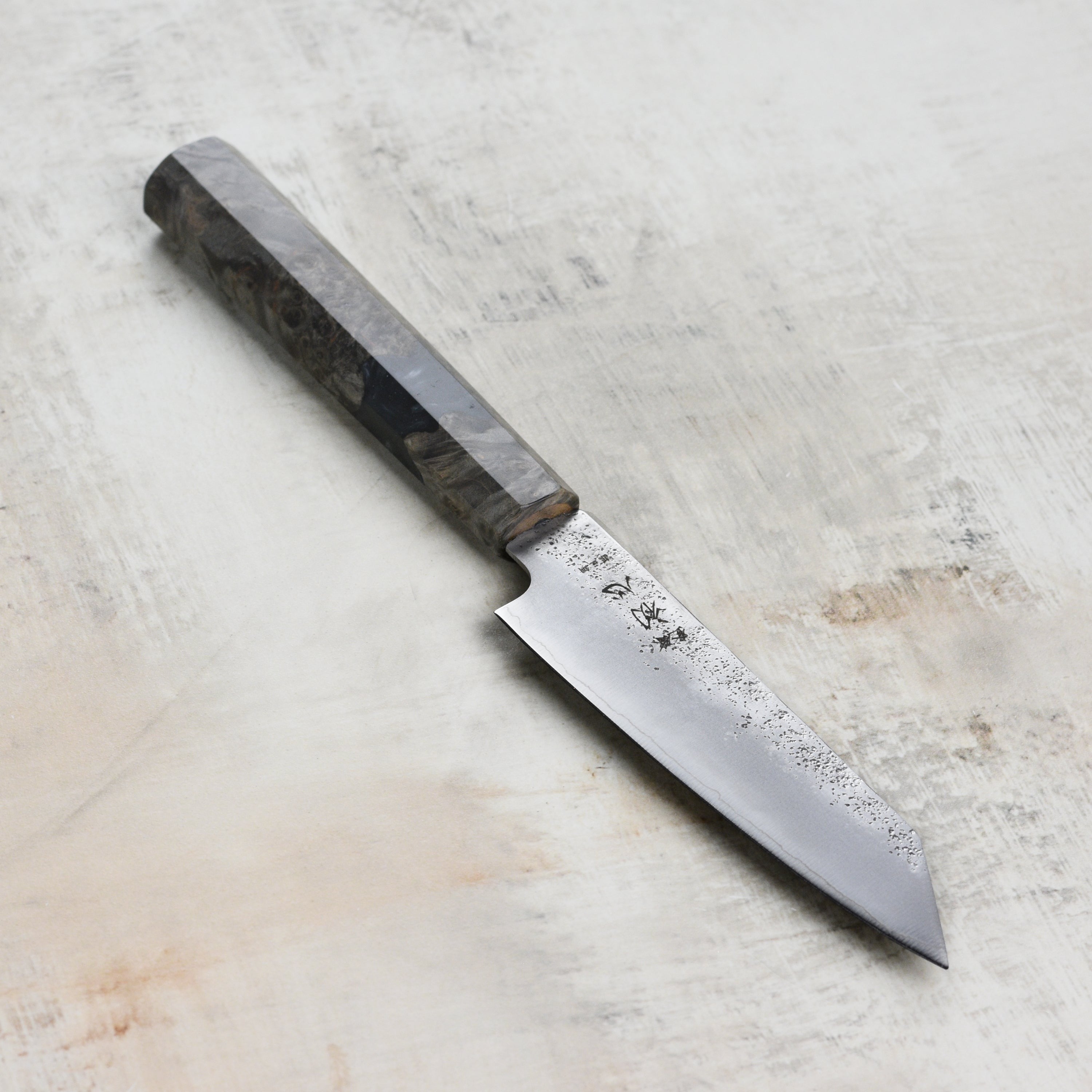 Hatsukokoro Ginrei Ginsan Nashiji 5" Kiritsuke Petty