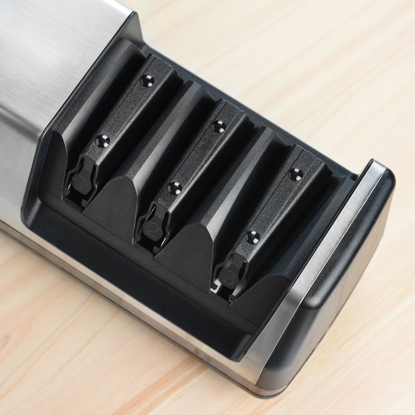 Chef's Choice 3 Stage Model 151 Stainless Steel Universal Electric Knife Sharpener