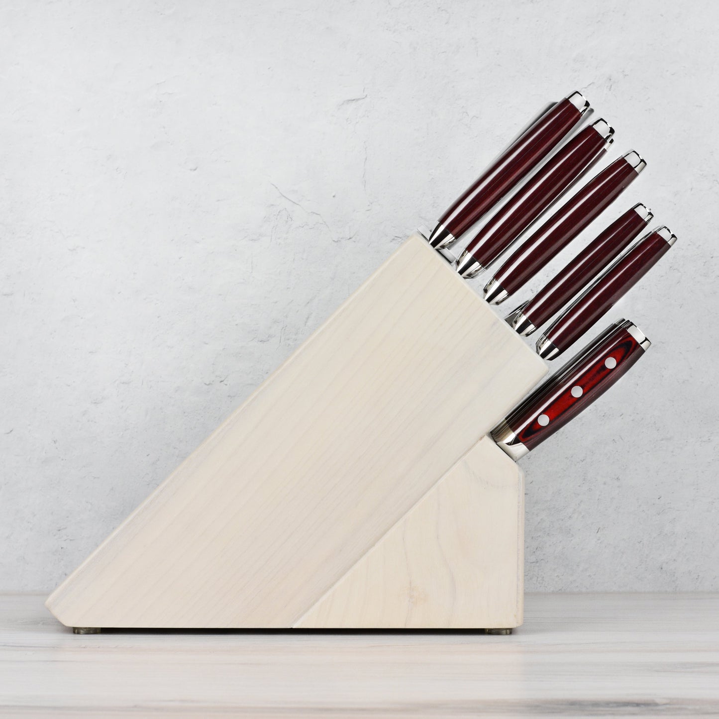 Yaxell Super Gou SG2 16 Piece Gray Ash Knife Block Set