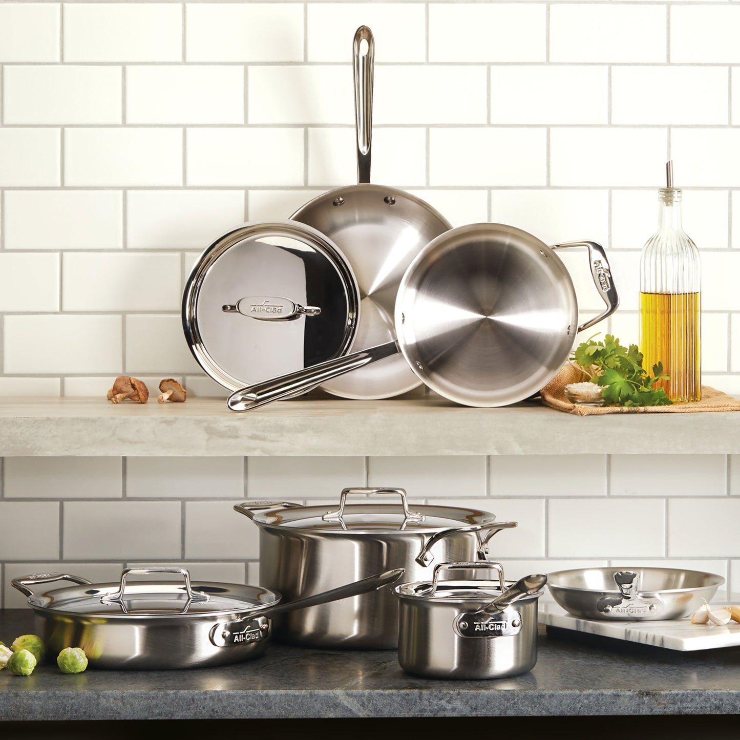All-Clad d5 Brushed Stainless 4-quart Soup Pot