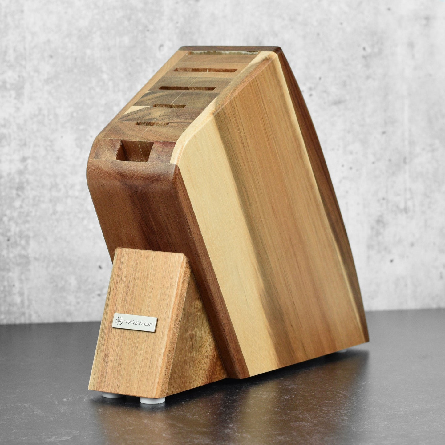 Wusthof Classic 7 Piece Acacia Slim Knife Block Set