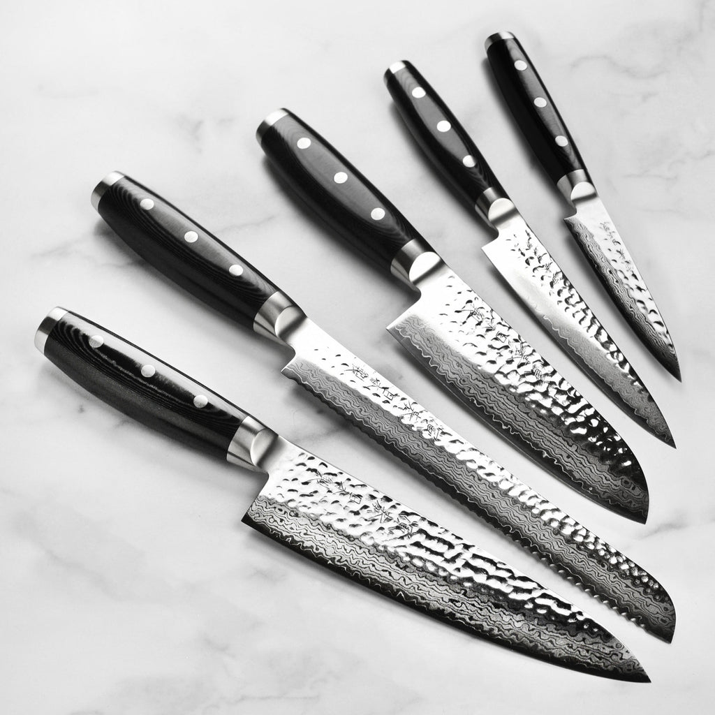 Enso HD 7 Piece Walnut Knife Block Set