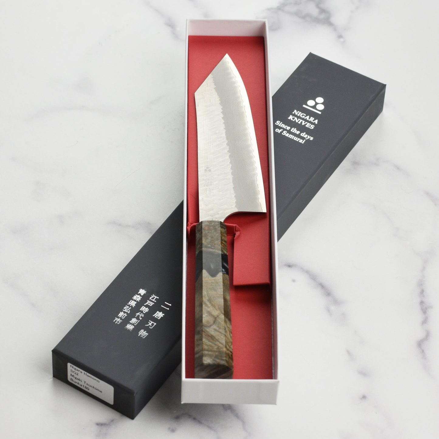 Nigara SG2 Migaki Tsuchime 7" Bunka