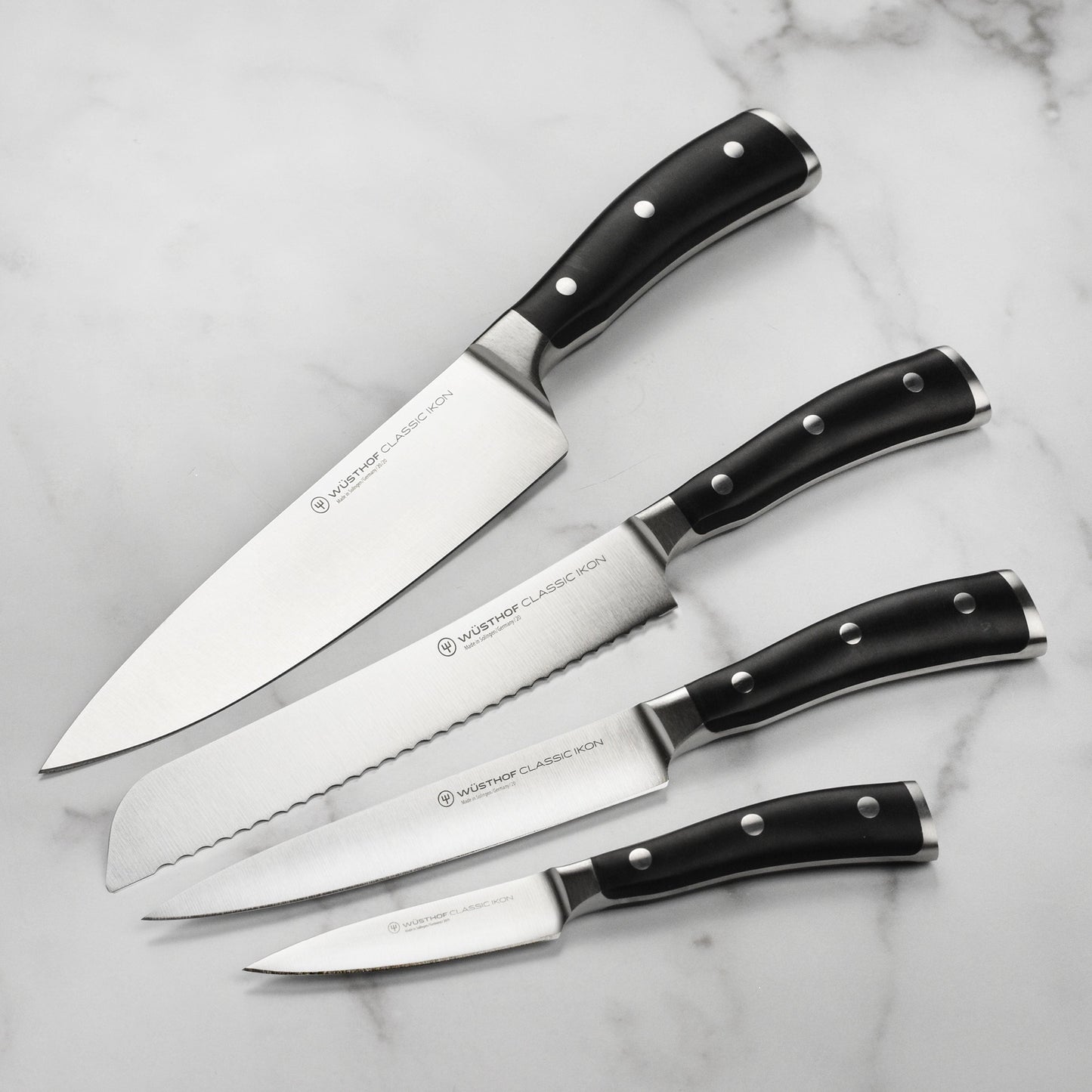 Wusthof Classic Ikon 7 Piece Acacia Knife Block Set