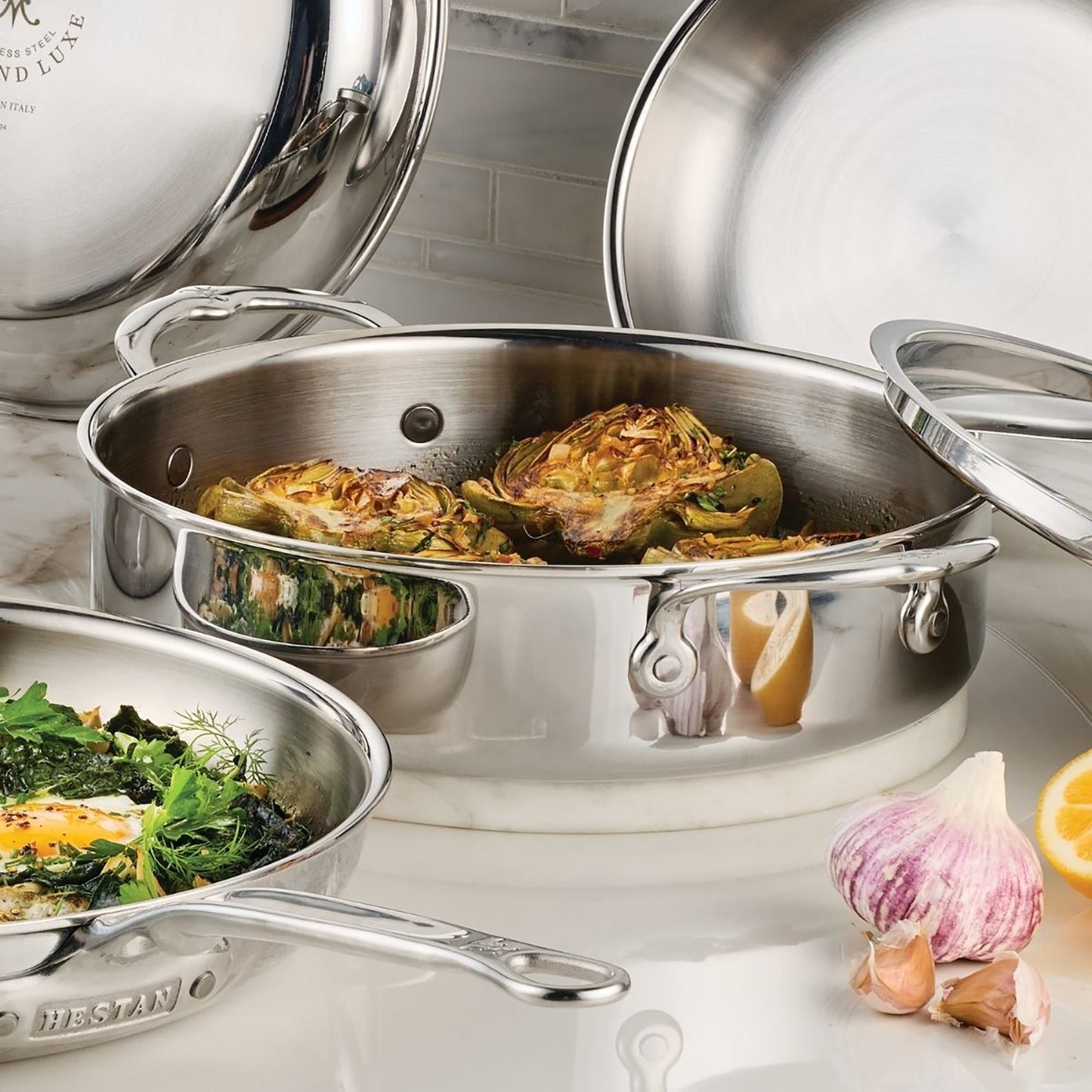 Hestan ProBond Luxe 6-quart Stainless Steel Rondeau