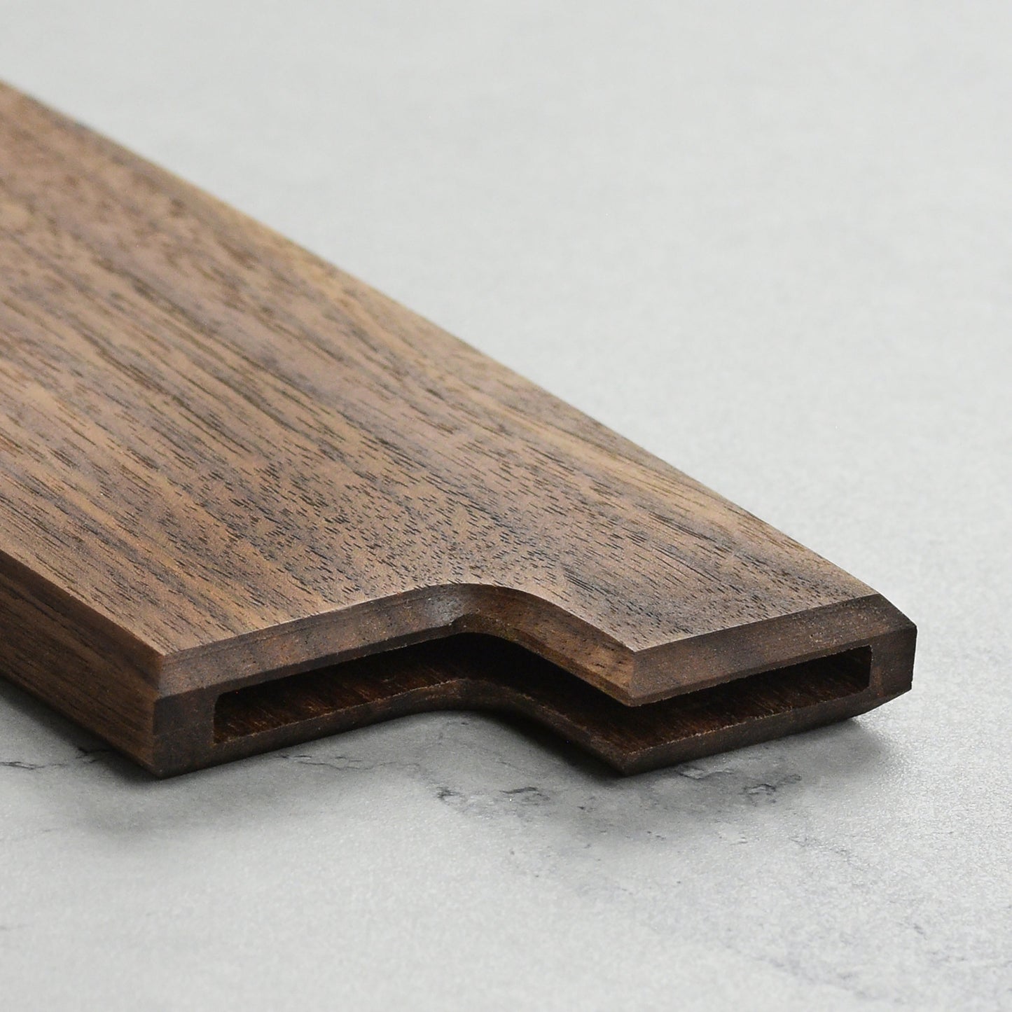 Walnut Magnetic Saya for 9.4" Kiritsuke
