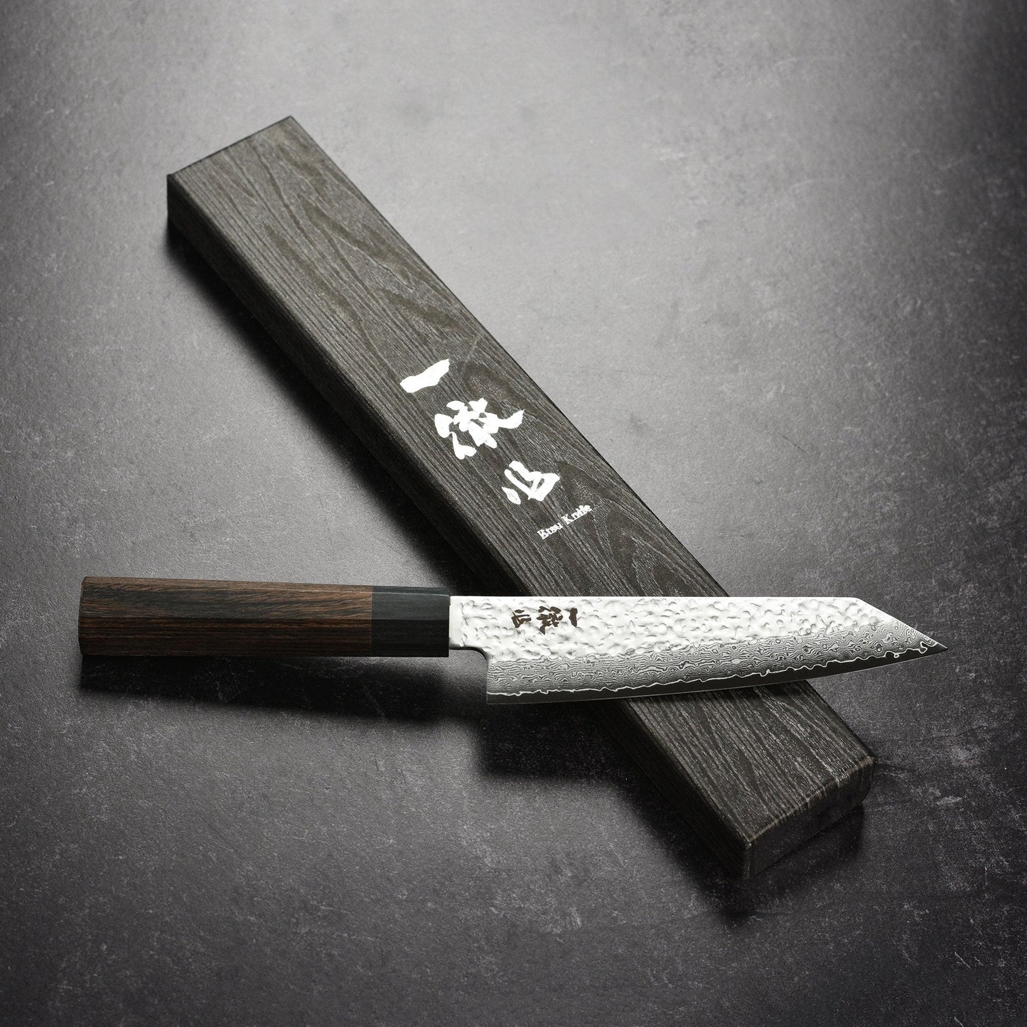 Ittetsu VG10 Hammered Damascus 5.7" Ko-Bunka