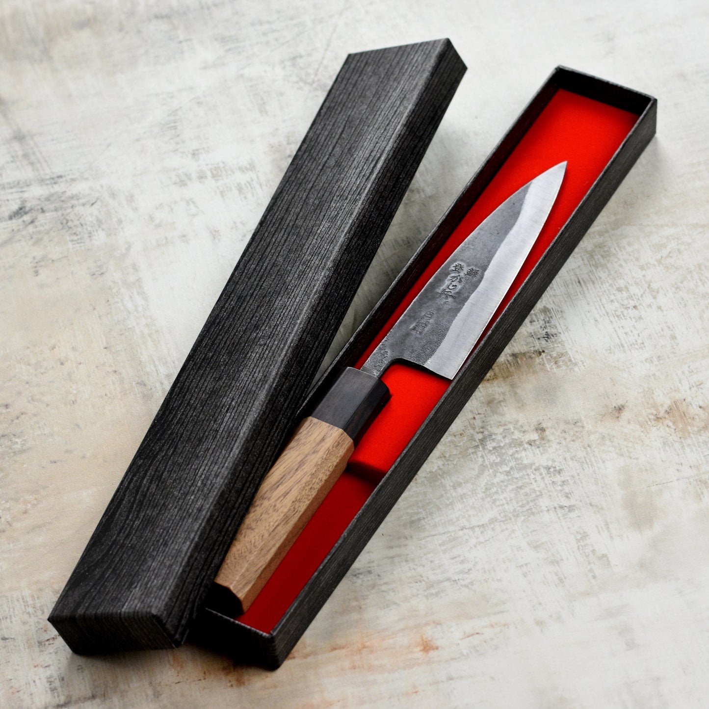 Kajibee Shirogami #2 Kurouchi 5.3" Petty