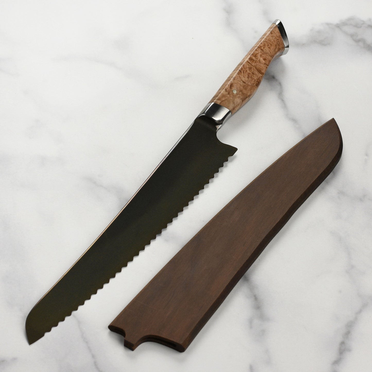 Steelport Oregon Maple Magnetic Sheath for 10" Bread & Slicing Knives